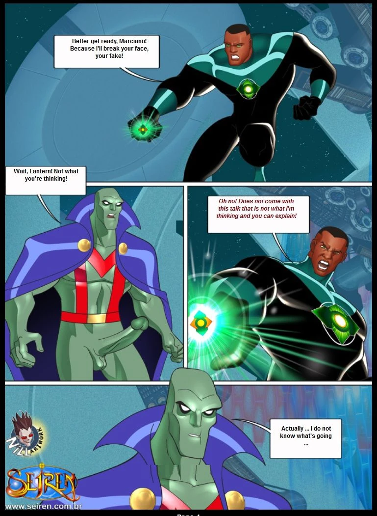 League It Up, Justice (Justice League) [Seiren] - 1.2 . League It Up, Justice - Chapter 1 - Part 2 (Justice League) [Seiren] - Page 5