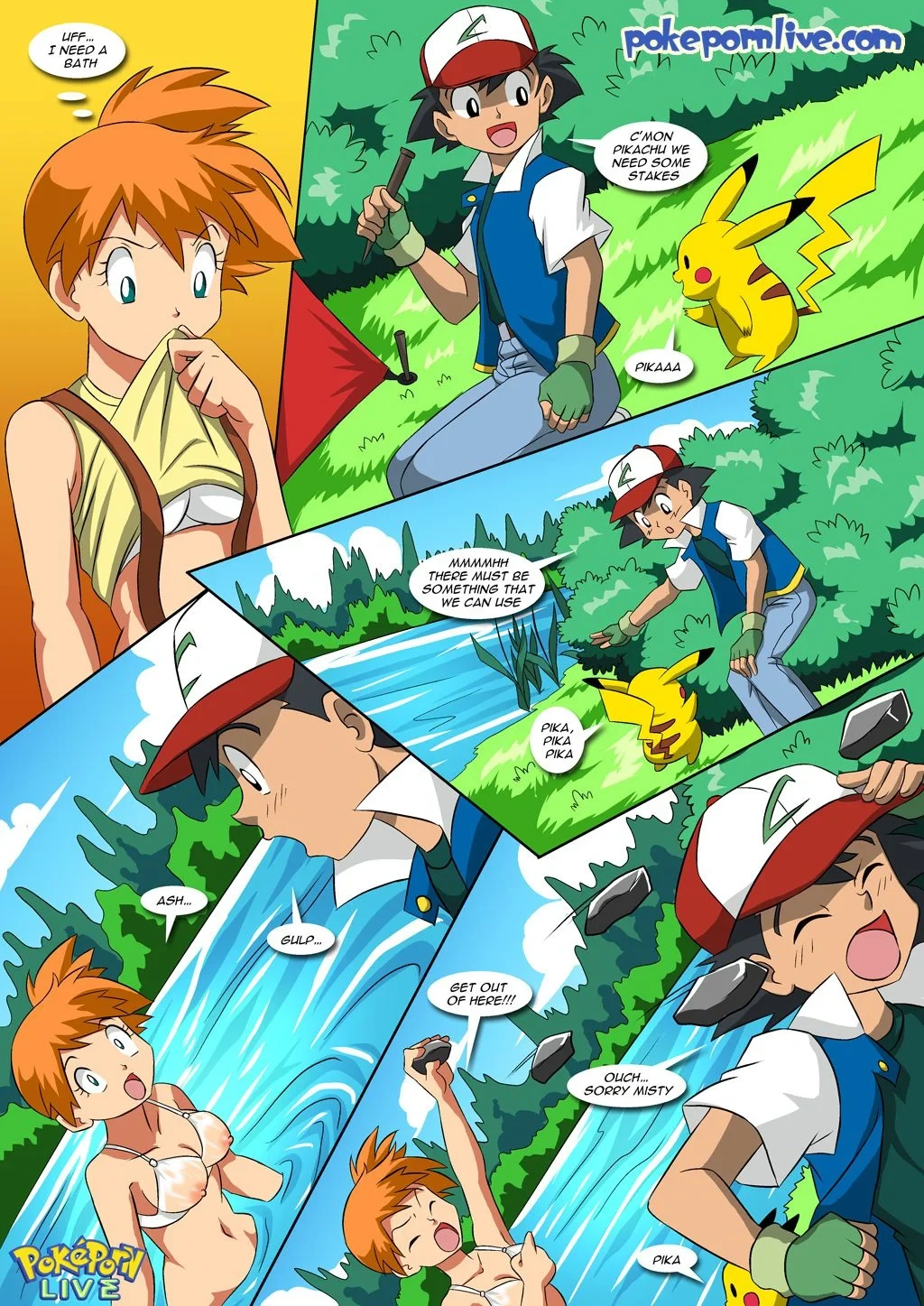 A Midsummer Afternoon (Pokemon) [Palcomix] - 1 . A Midsummer Afternoon - (Pokemon) [Palcomix] - Page 3
