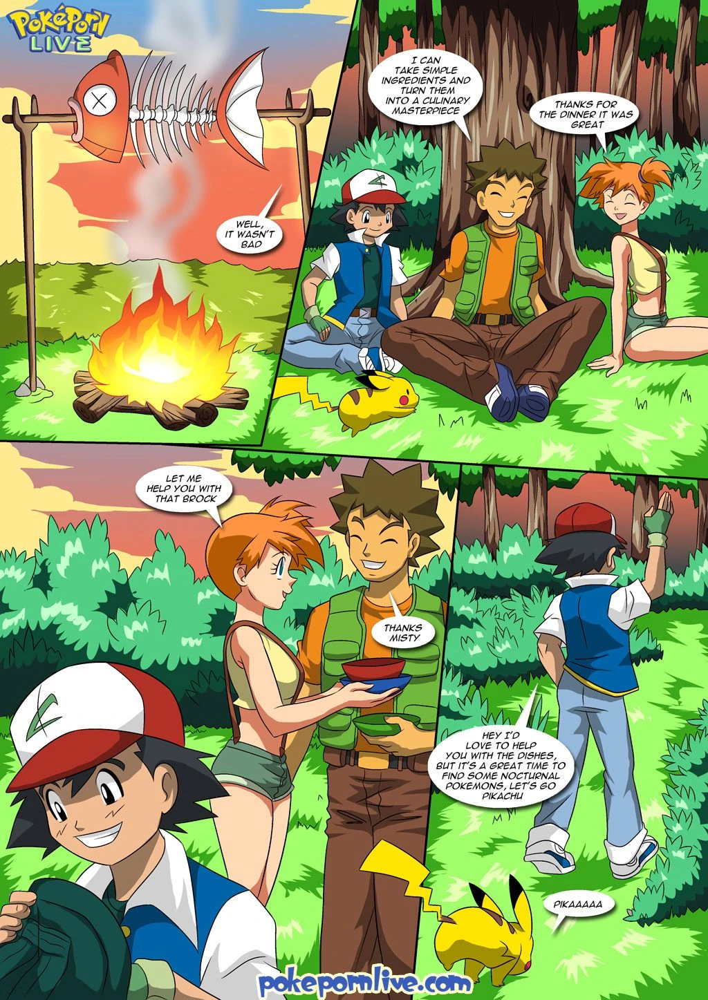 A Midsummer Afternoon (Pokemon) [Palcomix] - 1 . A Midsummer Afternoon - (Pokemon) [Palcomix] - Page 6