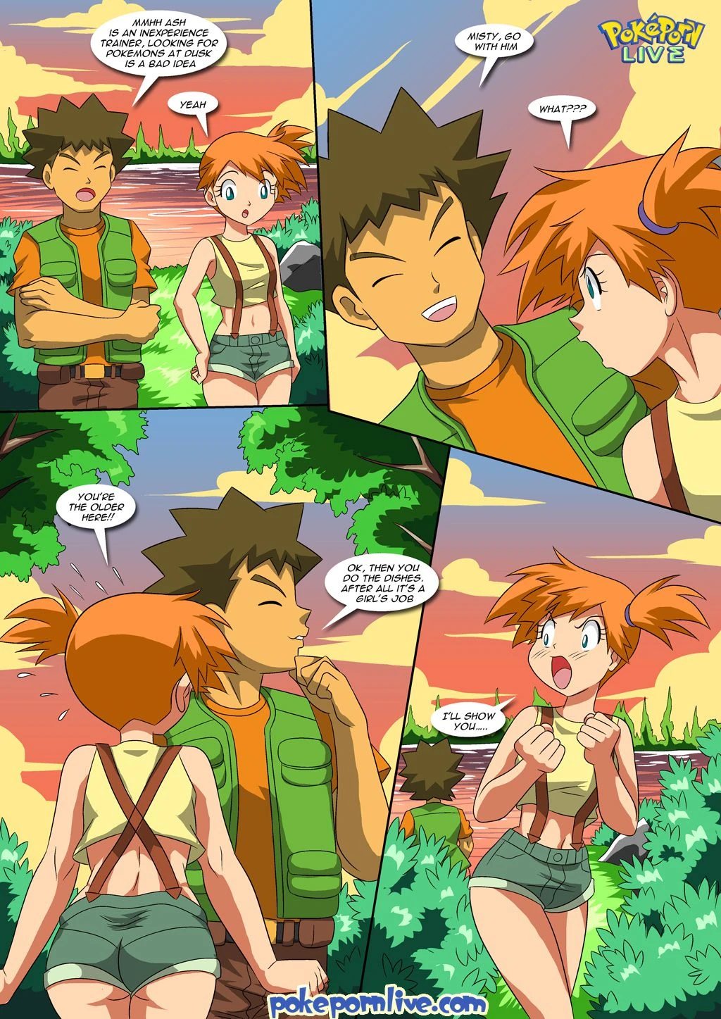 A Midsummer Afternoon (Pokemon) [Palcomix] - 1 . A Midsummer Afternoon - (Pokemon) [Palcomix] - Page 7