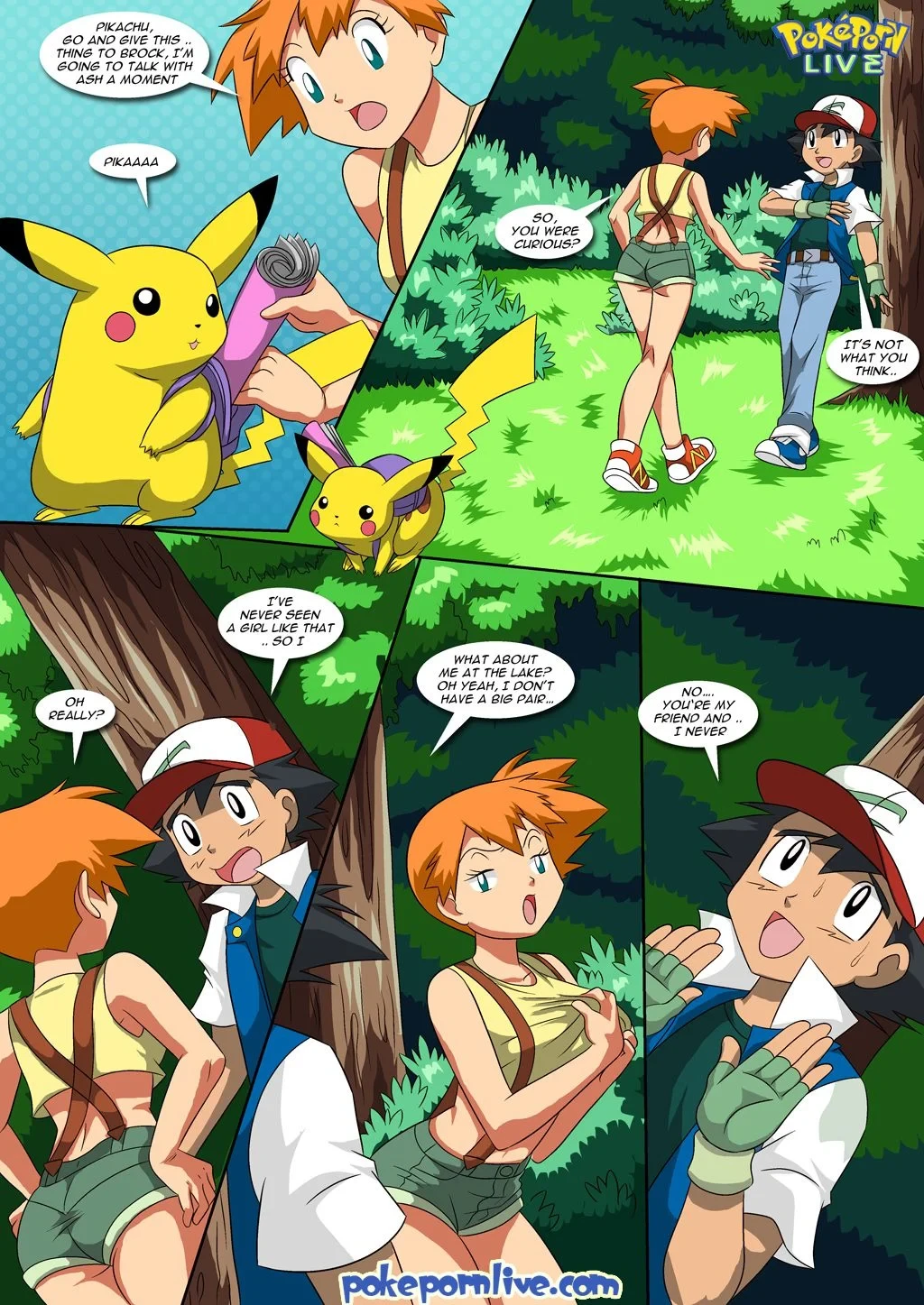 A Midsummer Afternoon (Pokemon) [Palcomix] - 1 . A Midsummer Afternoon - (Pokemon) [Palcomix] - Page 10