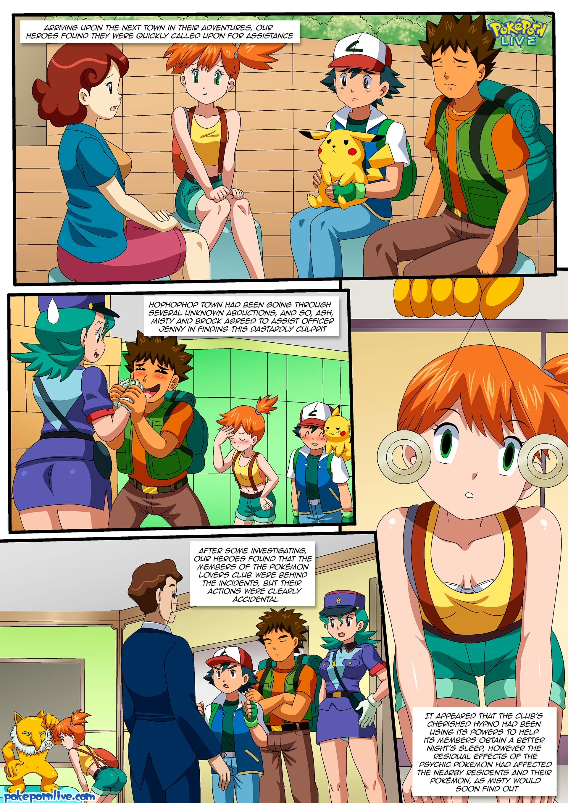 Misty’s Hypno Mate (Pokémon) [PalComix] - 1 . Misty's Hypno Mate - (Pokémon) [PalComix] - Page 2