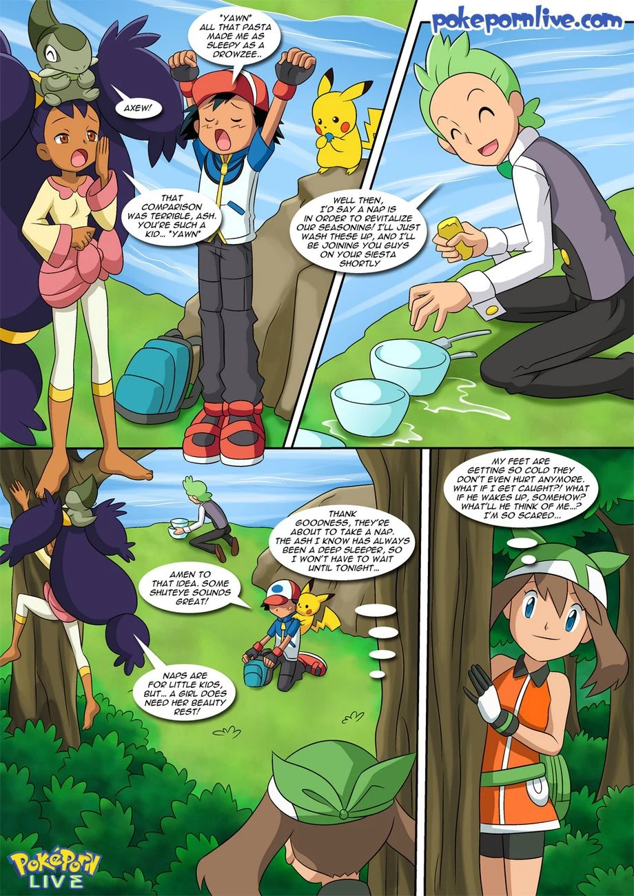 Wet Dreams (Pokemon) [PalComix] - 2 . Wet Dreams - Chapter 2 (Pokemon) [PalComix] - Page 4