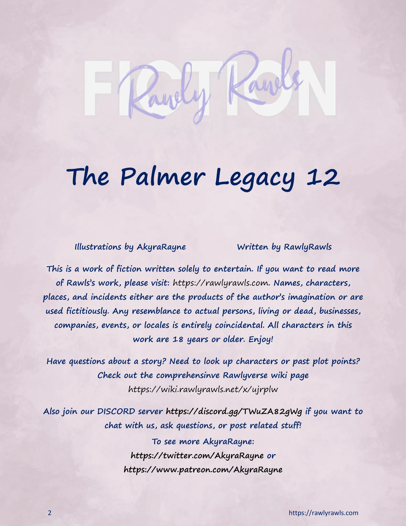 The Palmer Legacy [AkyraRayne] - 12 . The Palmer Legacy - Chapter 12 [AkyraRayne] - Page 2