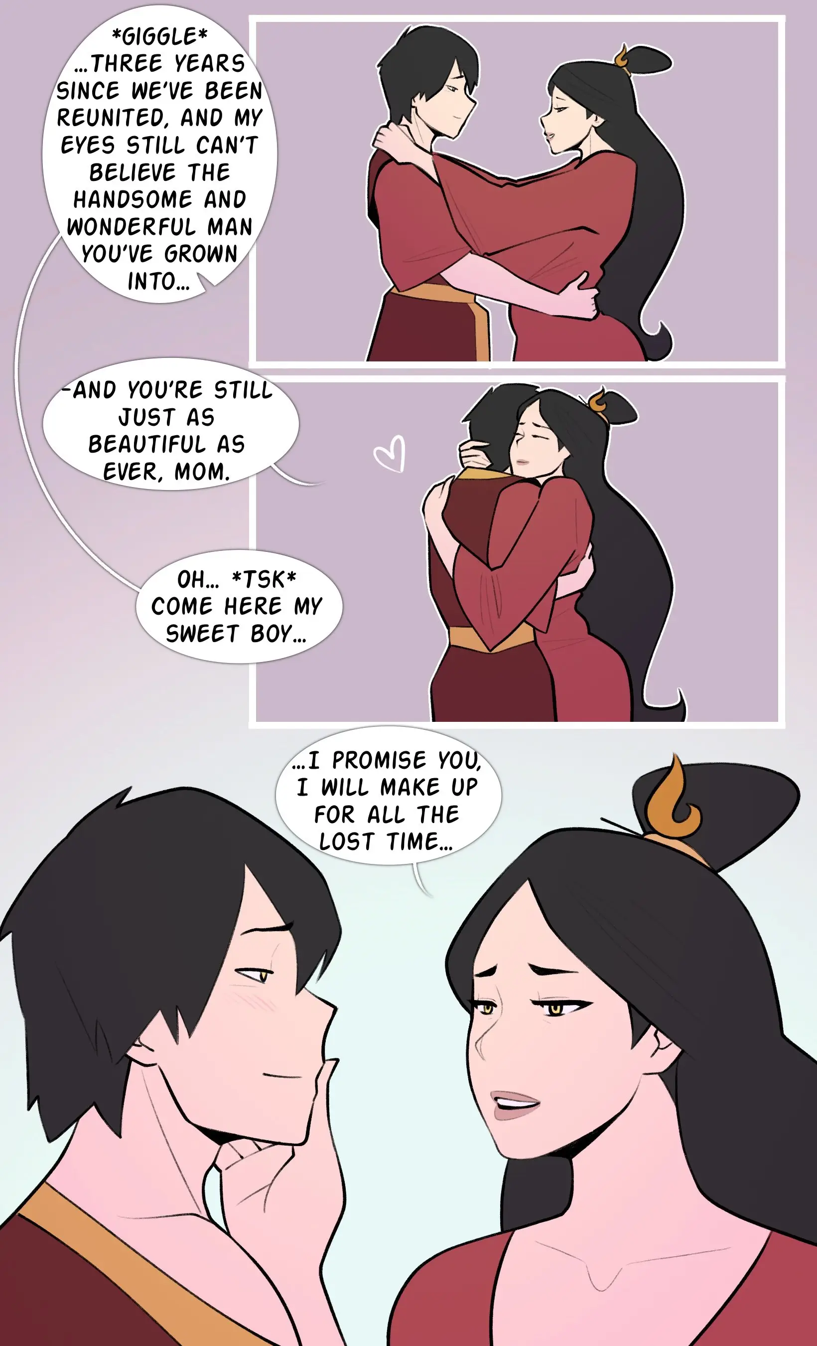 Ursa and Zuko Rekindled Fire [ Avatar: The Last Airbender] - 1 . Ursa and Zuko Rekindled Fire - Chapter 1 [Jopuari] - Page 2