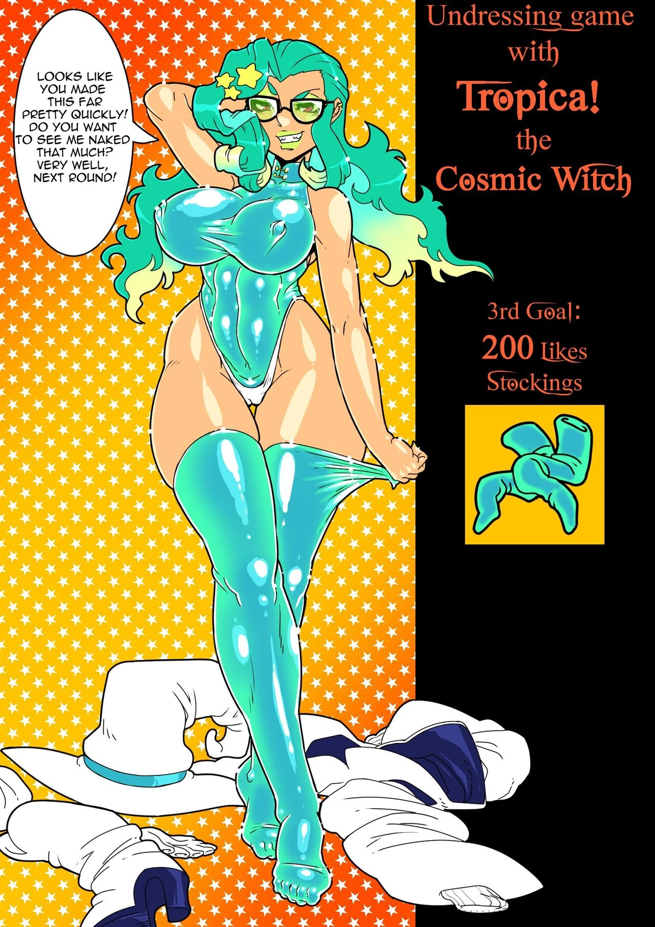 Undressing Game with Tropica the Cosmic Witch [MAD-Project] - Undressing Game with Tropica the Cosmic Witch - Page 3
