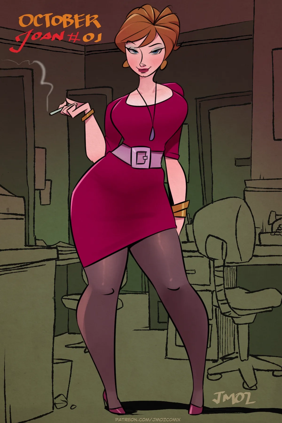 Joan Holloway (Mad Men) [Jmoz Comix] - Joan Holloway (Mad Men) - Page 2