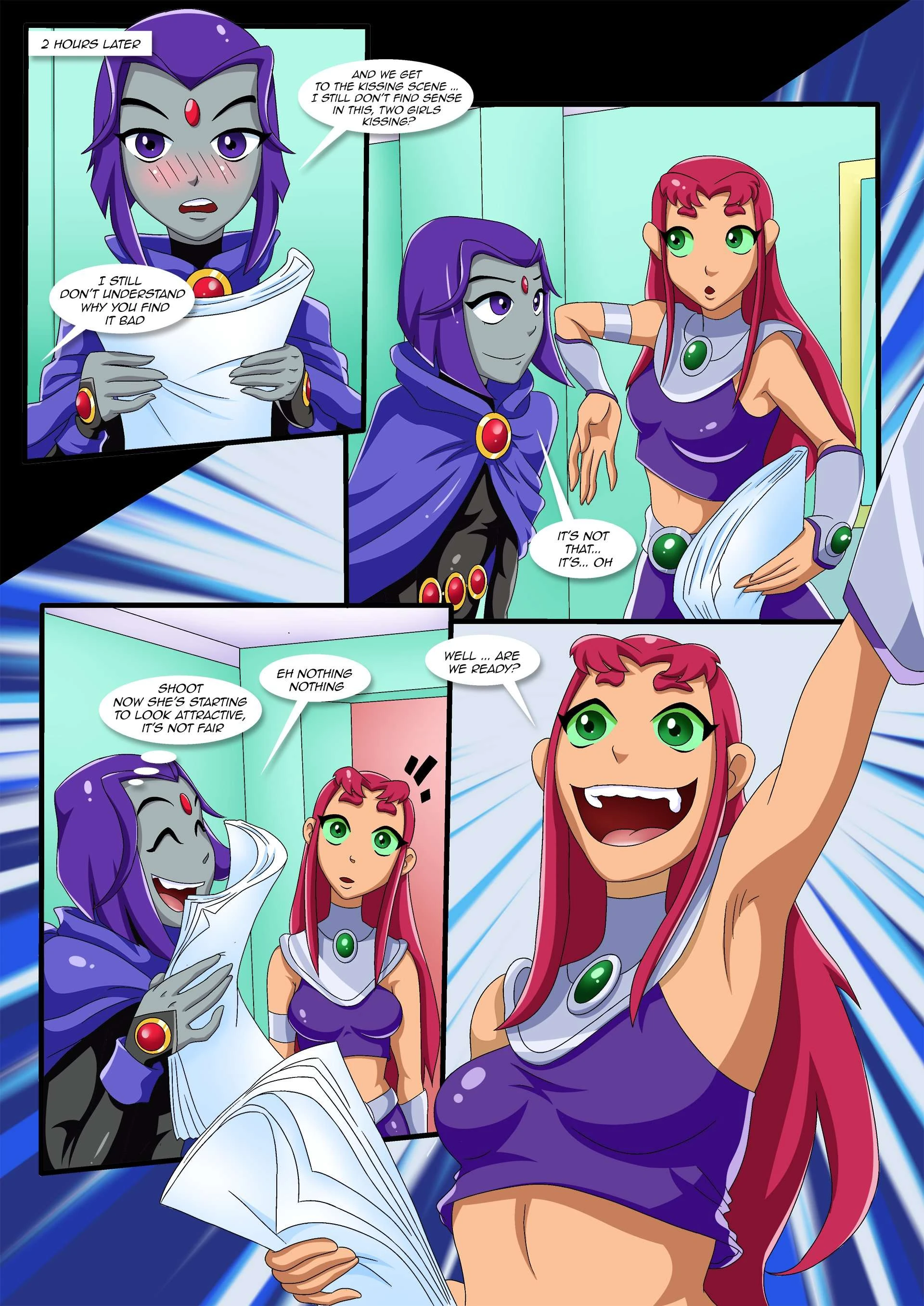 Let’s Try a Scene (Teen Titans) [PalComix] - 1 . Let's Try a Scene - (Teen Titans) [PalComix] - Page 5