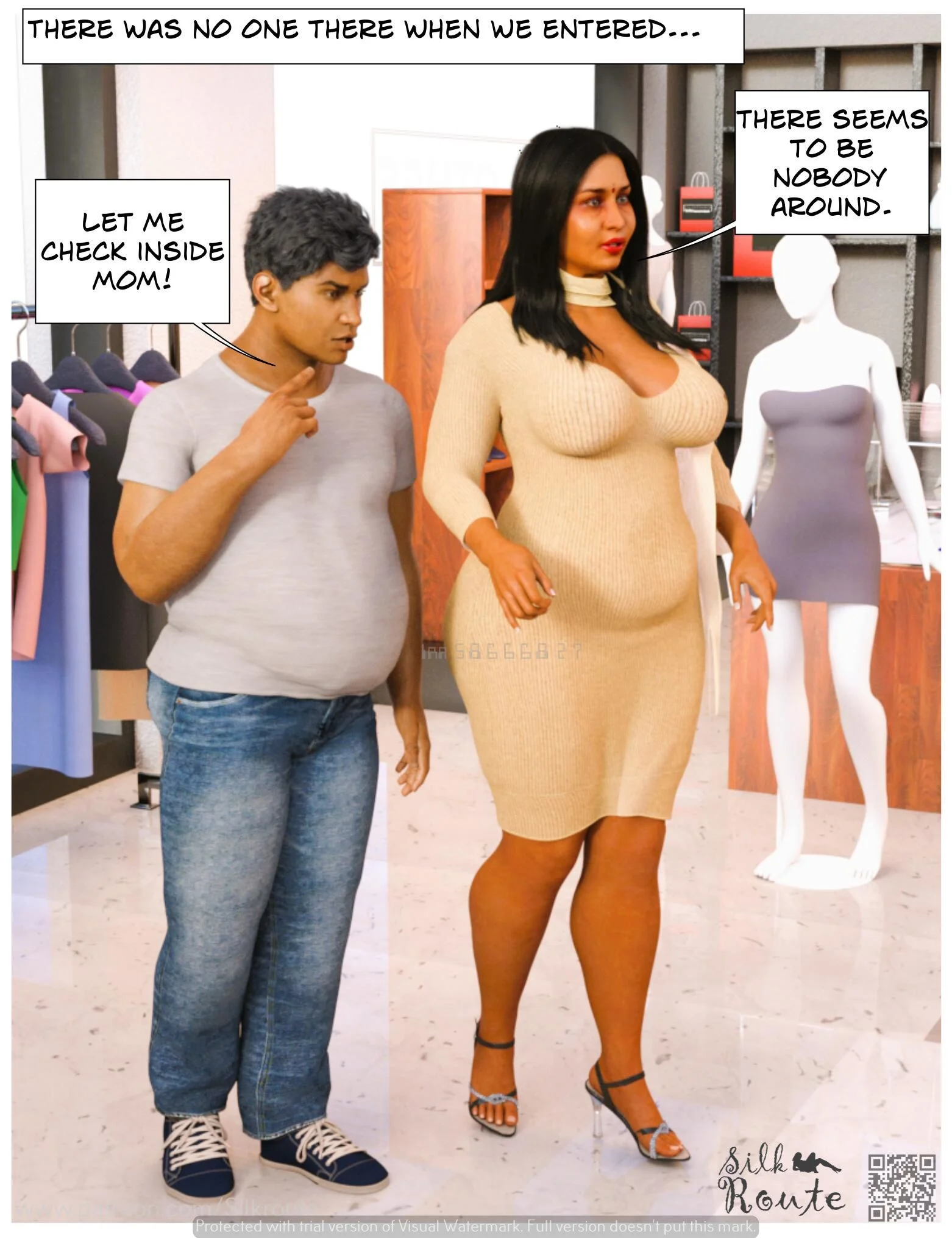 Rani Aunty [Indian Porn] - 3.1 . Rani Aunty - The V - 1 - Chapter 3.2 [Silk Route] - Page 10