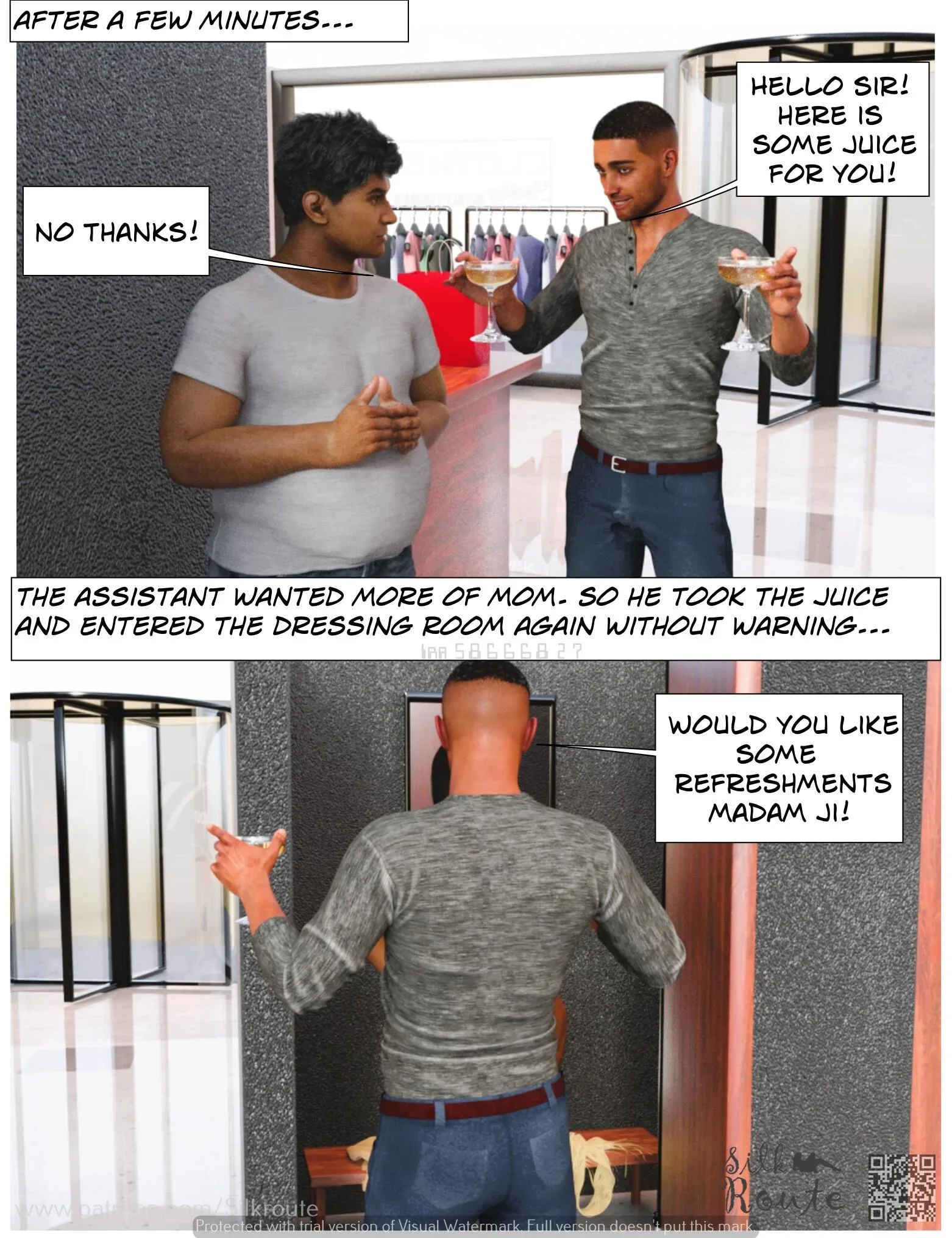 Rani Aunty [Indian Porn] - 3.1 . Rani Aunty - The V - 1 - Chapter 3.2 [Silk Route] - Page 44