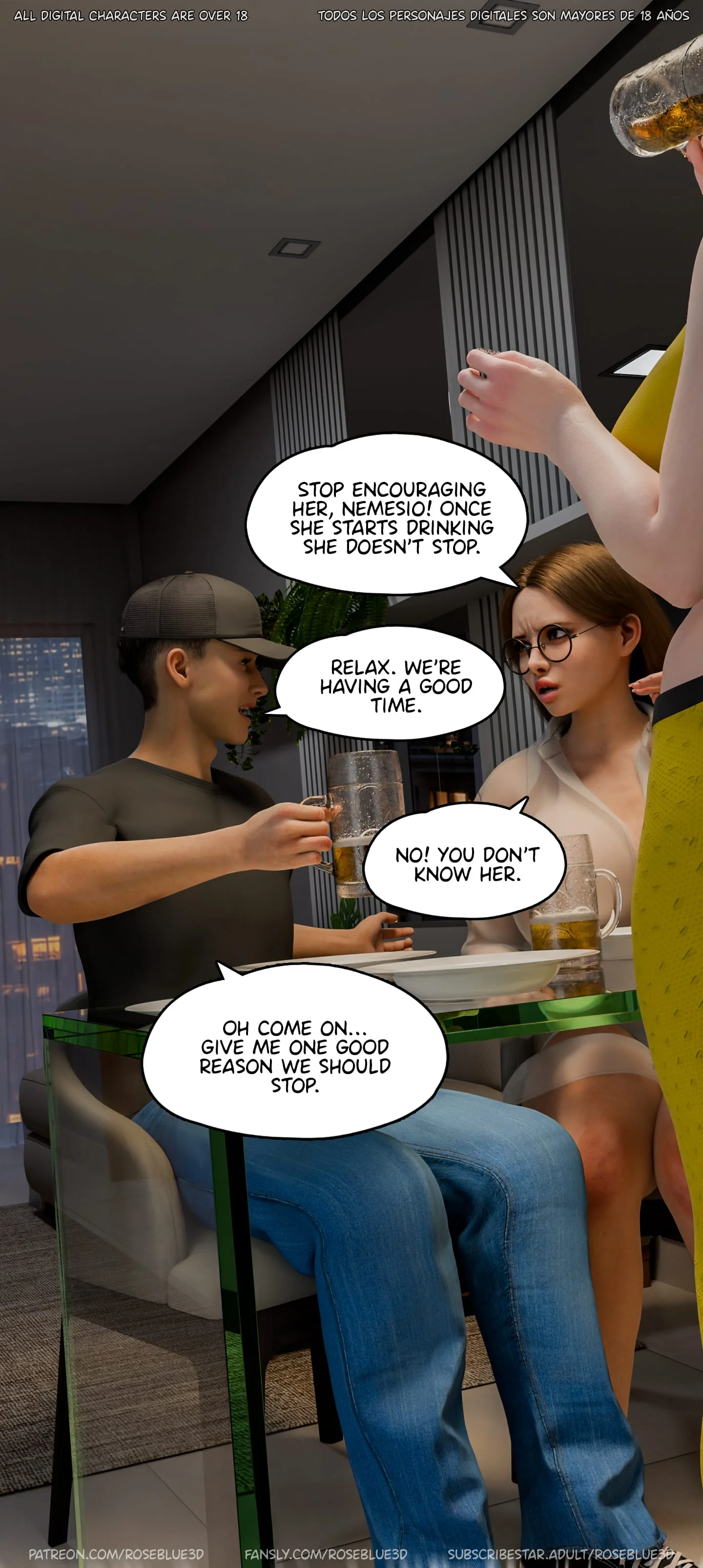 Dismissed [Rose Blue 3D] - 6 . Dismissed - Ch.6 - Page 36