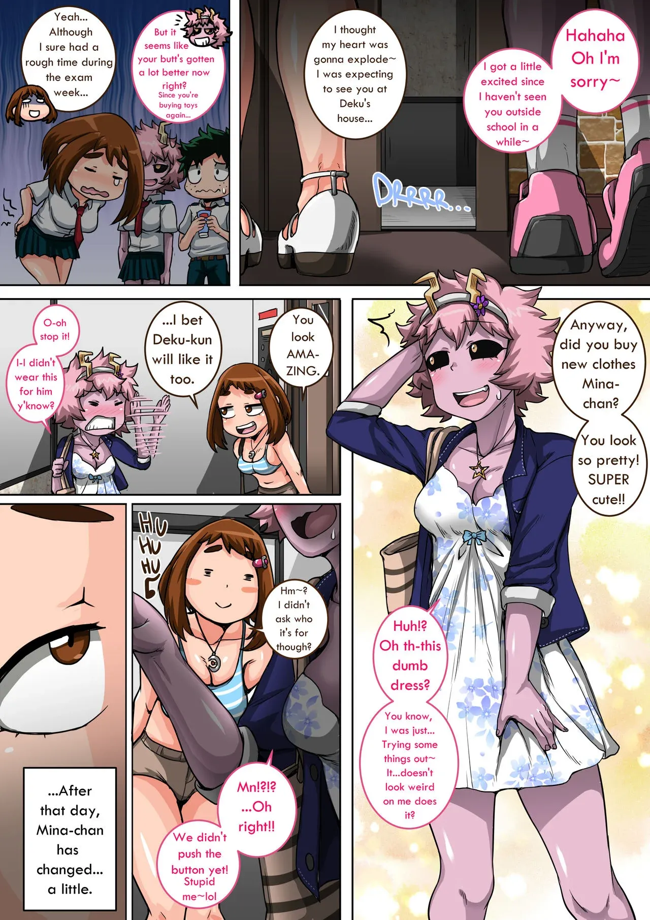 My Harem Academia (Boku No Hero Academia) - 5 . My Harem Academia - The Start Of A Harem - Chapter 5 - Page 59