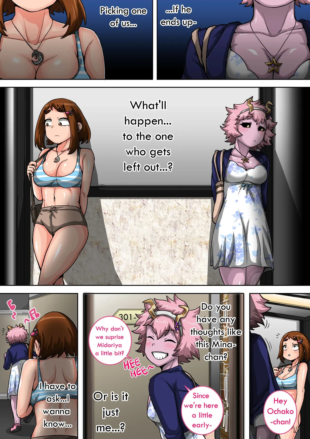 My Harem Academia (Boku No Hero Academia) - 5 . My Harem Academia - The Start Of A Harem - Chapter 5 - Page 61