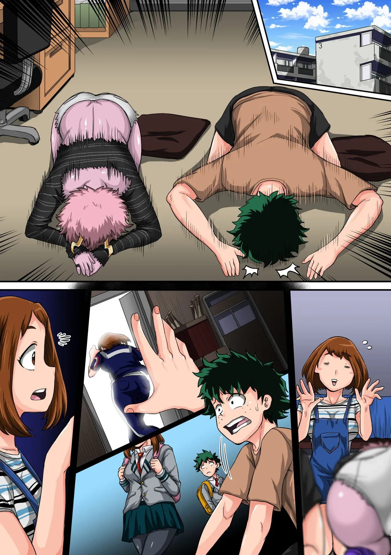 My Harem Academia (Boku No Hero Academia) - 5 . My Harem Academia - The Start Of A Harem - Chapter 5 - Page 69