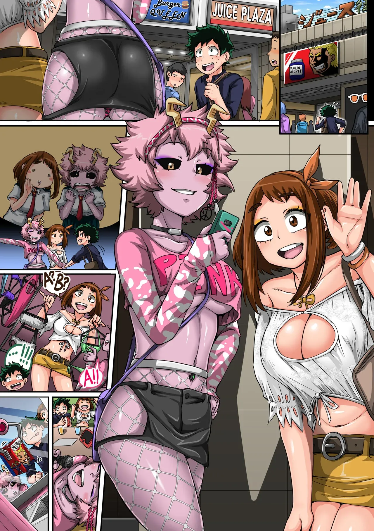 My Harem Academia (Boku No Hero Academia) - 5 . My Harem Academia - The Start Of A Harem - Chapter 5 - Page 100