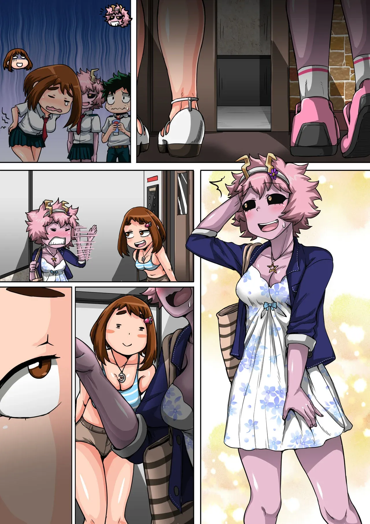 My Harem Academia (Boku No Hero Academia) - 5 . My Harem Academia - The Start Of A Harem - Chapter 5 - Page 124