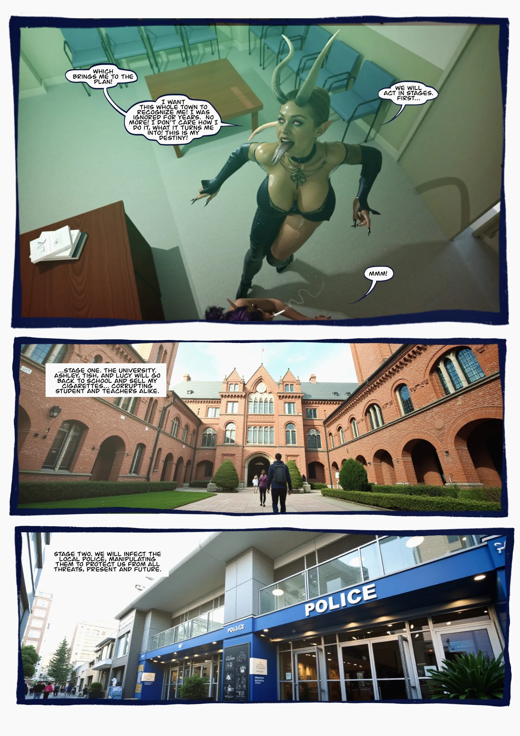 Hell Beckons - 54-58 . Hell Beckons [Jackthemonkey] - Chapter 54-58 - Page 3