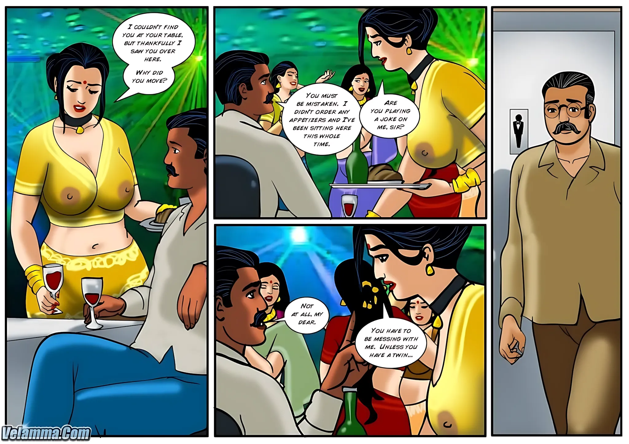 Velamma All Episodes Comics - 36 . Velamma - Episode 36 - Savita Bhabhi And Velamma In The Same Comic - Page 3