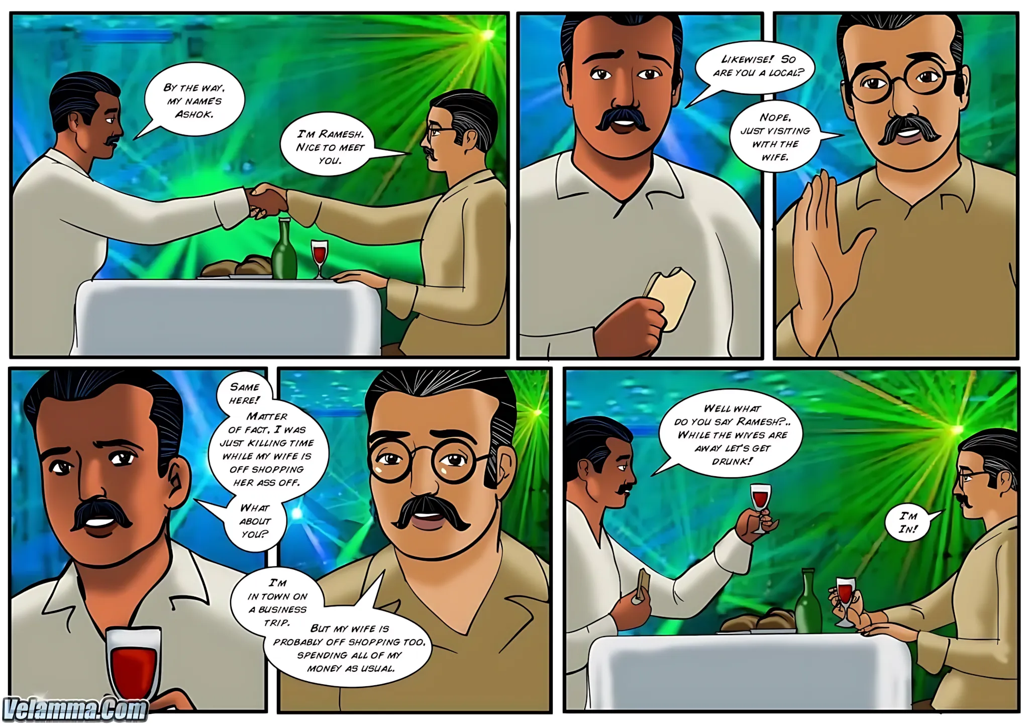 Velamma All Episodes Comics - 36 . Velamma - Episode 36 - Savita Bhabhi And Velamma In The Same Comic - Page 5