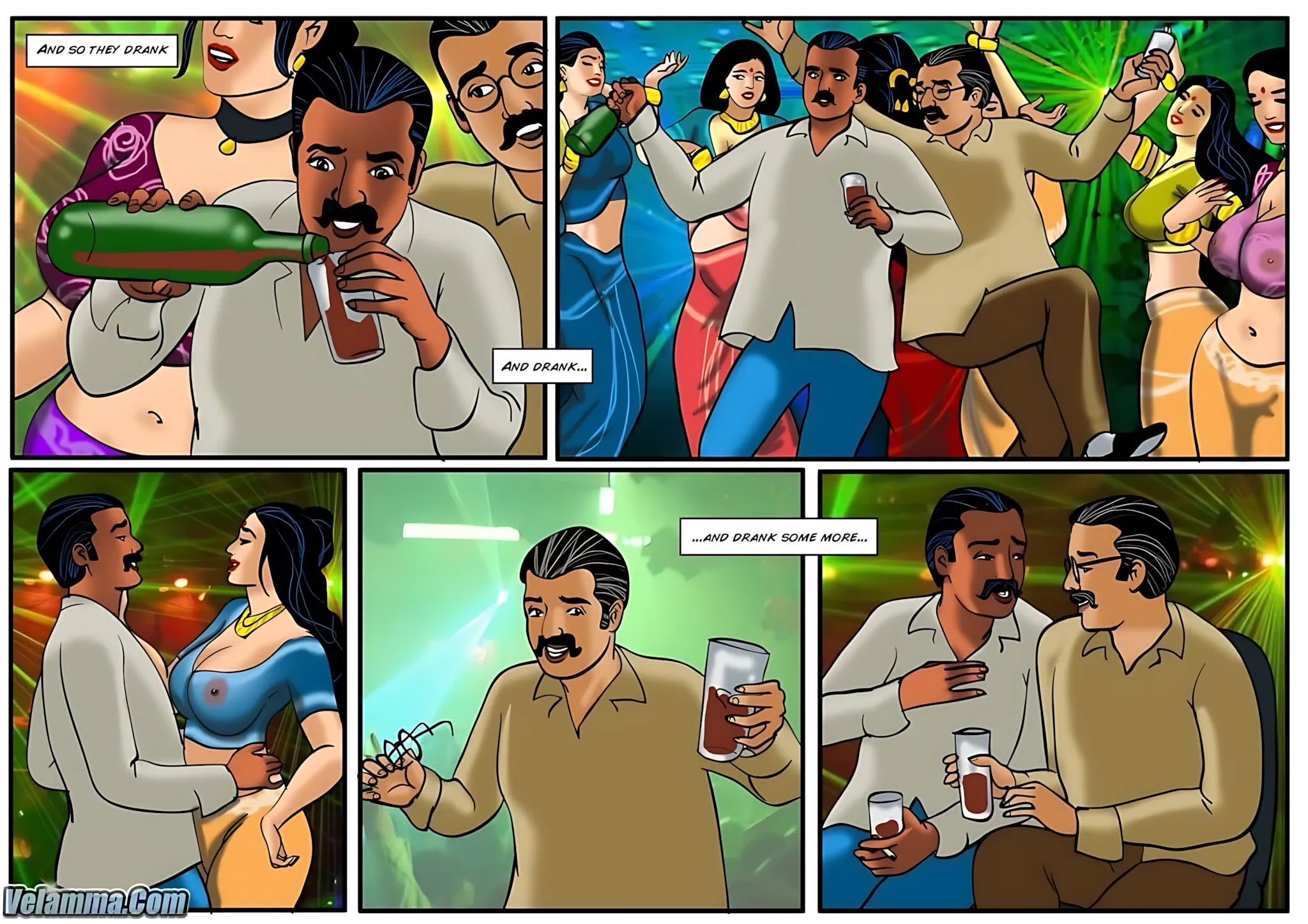 Velamma All Episodes Comics - 36 . Velamma - Episode 36 - Savita Bhabhi And Velamma In The Same Comic - Page 6