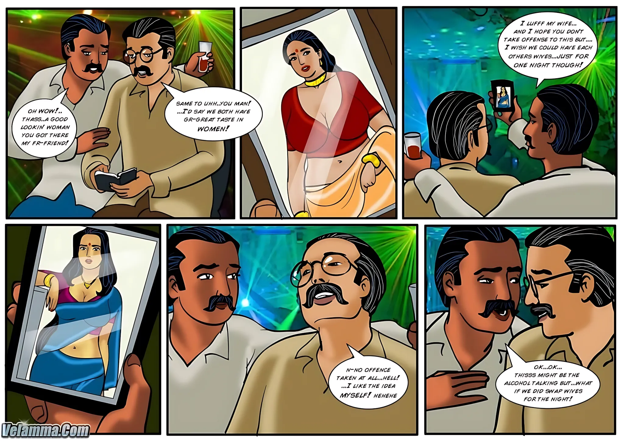 Velamma All Episodes Comics - 36 . Velamma - Episode 36 - Savita Bhabhi And Velamma In The Same Comic - Page 7