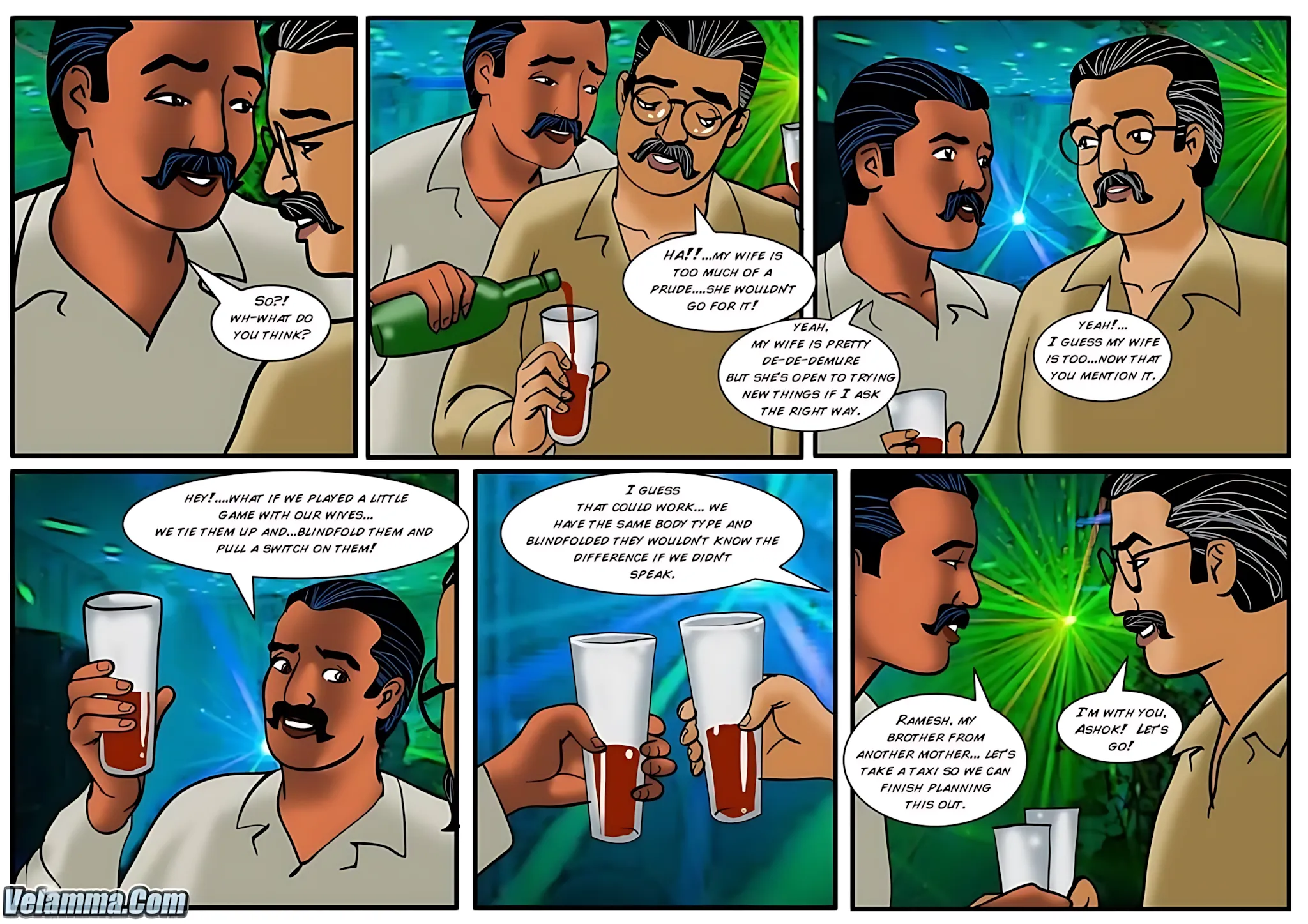 Velamma All Episodes Comics - 36 . Velamma - Episode 36 - Savita Bhabhi And Velamma In The Same Comic - Page 8