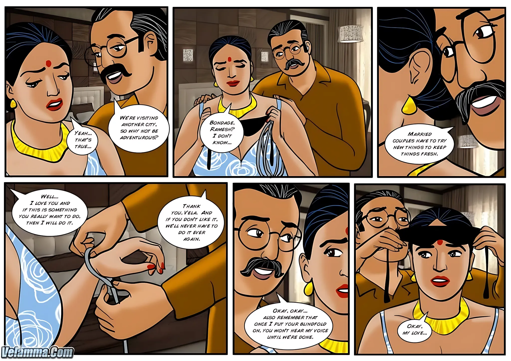 Velamma All Episodes Comics - 36 . Velamma - Episode 36 - Savita Bhabhi And Velamma In The Same Comic - Page 14