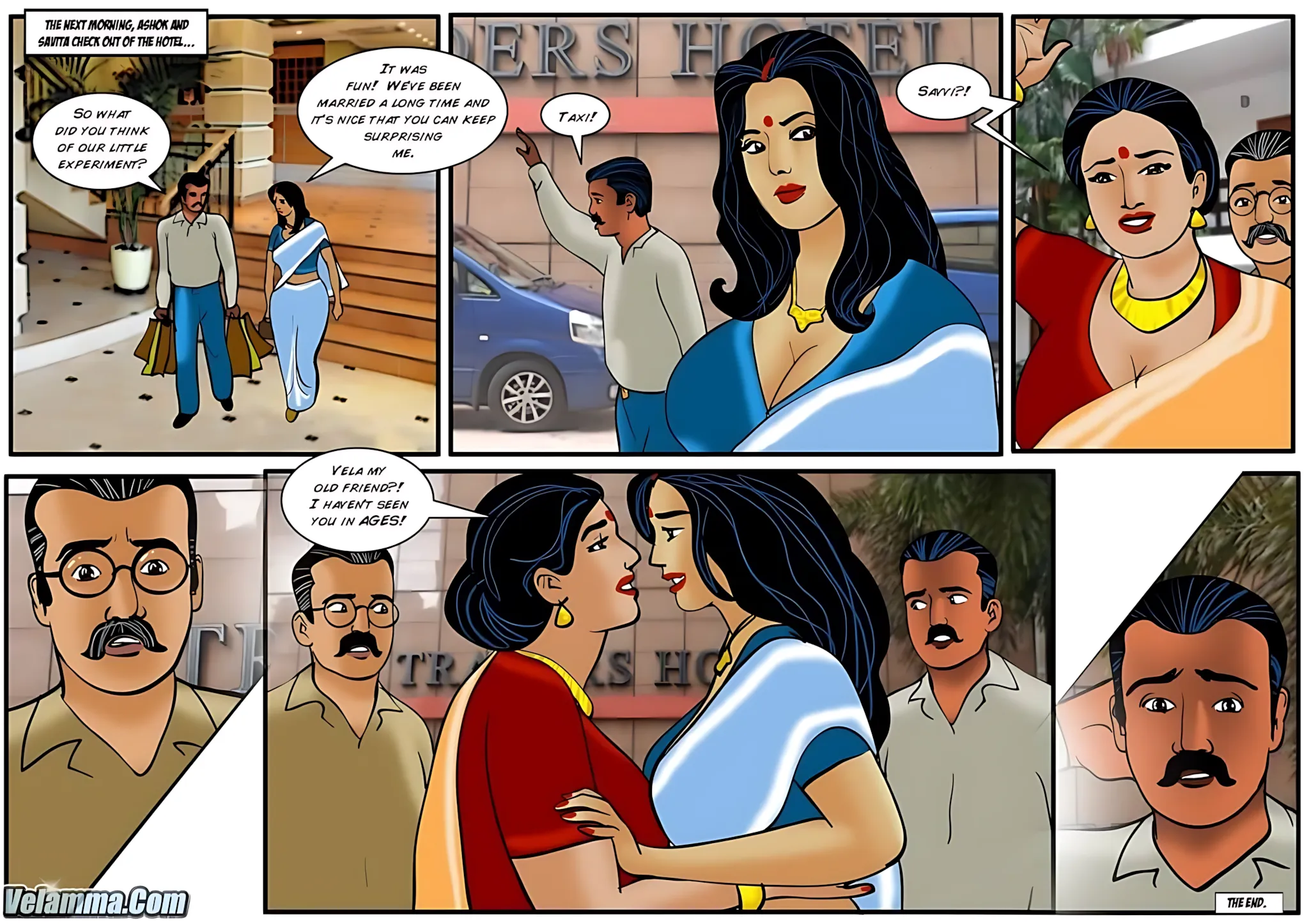 Velamma All Episodes Comics - 36 . Velamma - Episode 36 - Savita Bhabhi And Velamma In The Same Comic - Page 31
