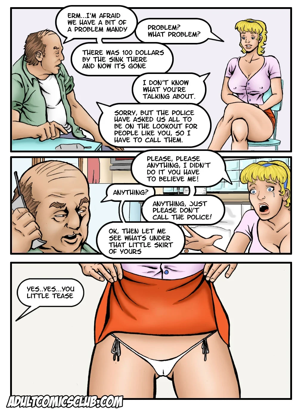 Old Man’s Opportunity [AdultComicsClub] - 1 . Old Man's Opportunity - Chapter 1 [AdultComicsClub] - Page 4