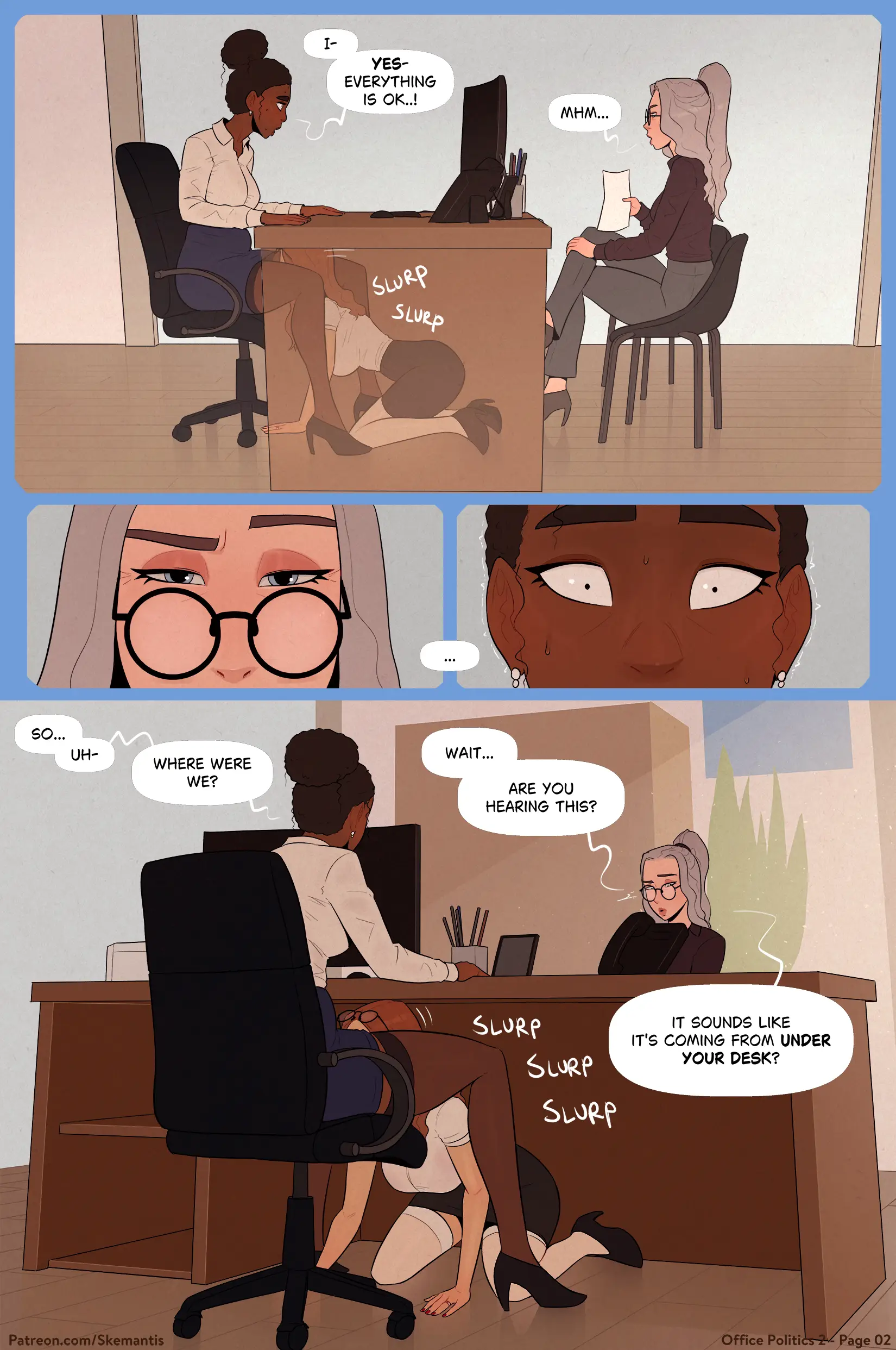 Office Politics - 2 . Office Politics - Chapter 2 [Skemantis] - Page 2