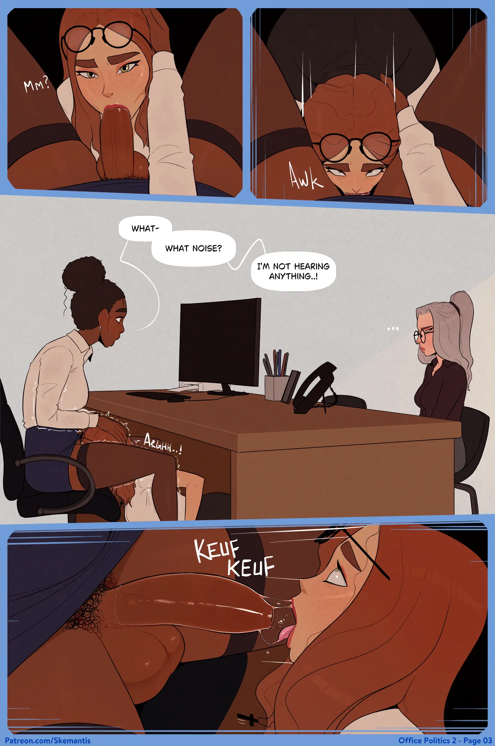 Office Politics - 2 . Office Politics - Chapter 2 [Skemantis] - Page 3