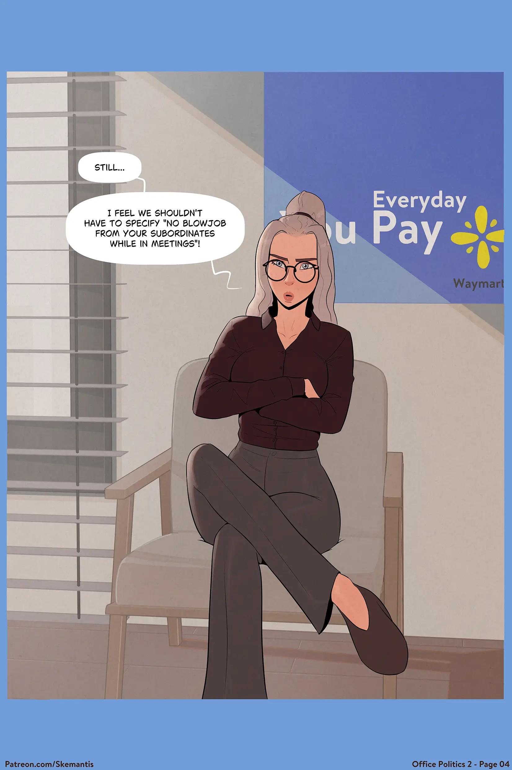 Office Politics - 2 . Office Politics - Chapter 2 [Skemantis] - Page 4