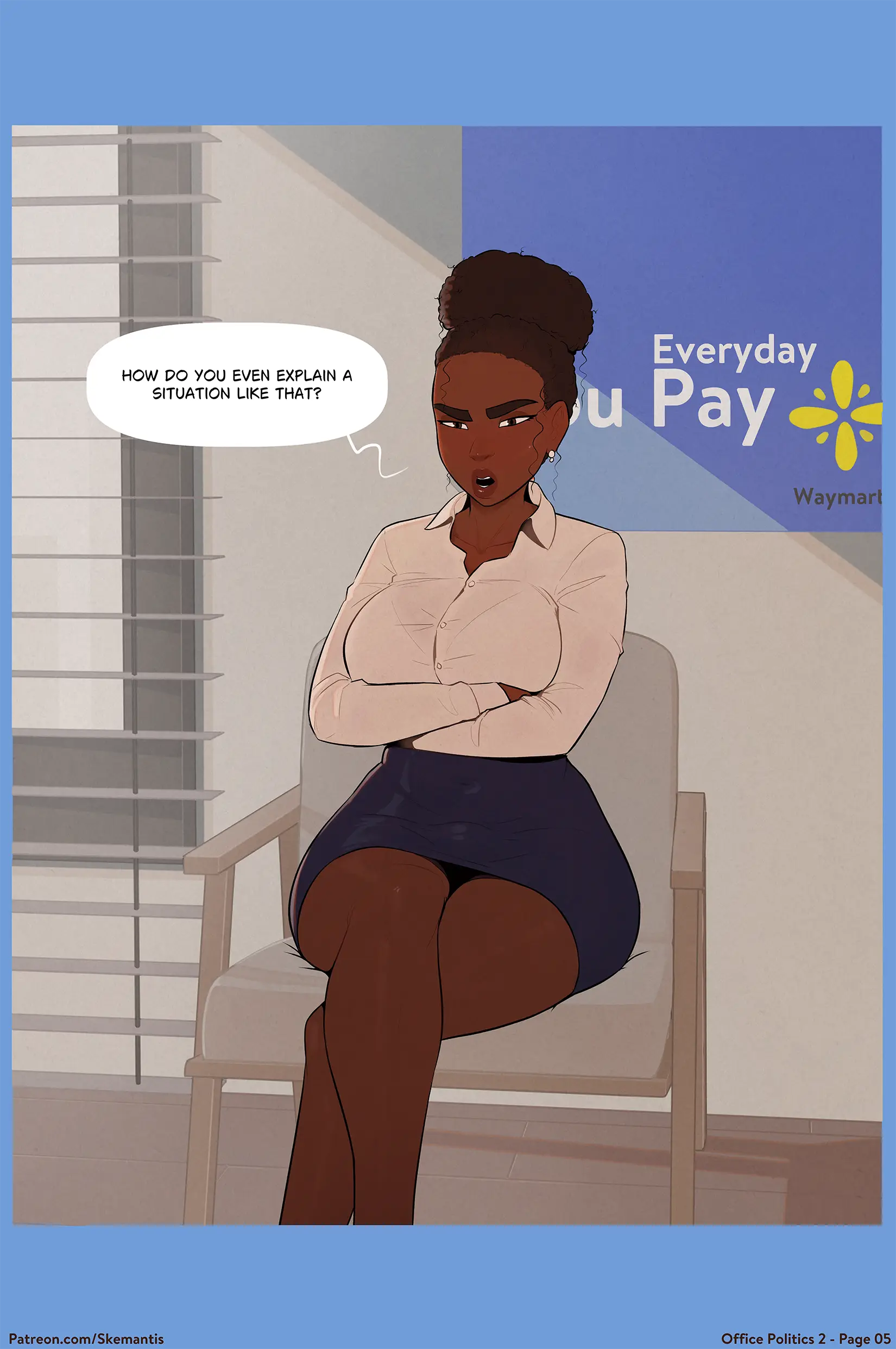 Office Politics - 2 . Office Politics - Chapter 2 [Skemantis] - Page 5