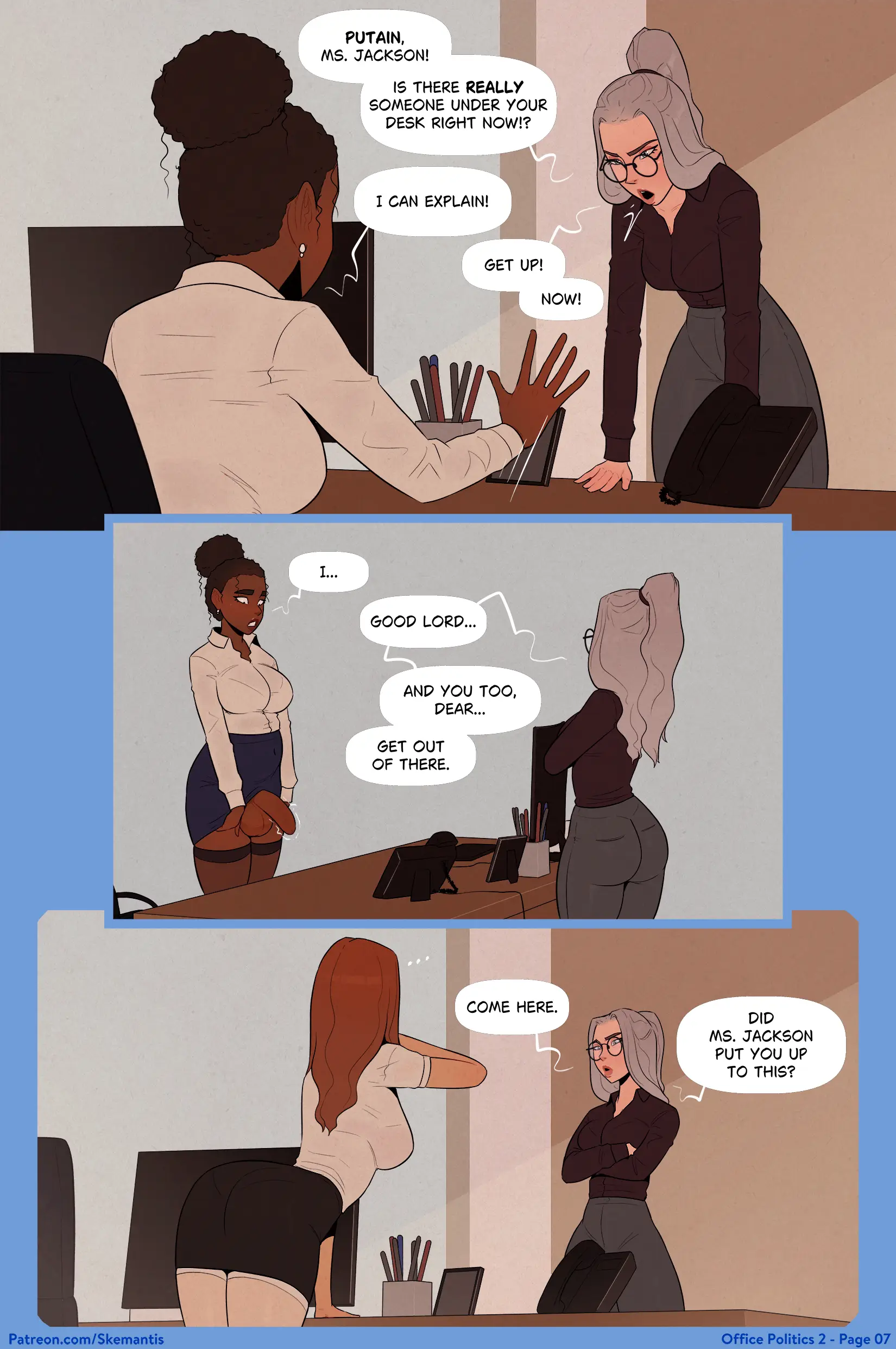 Office Politics - 2 . Office Politics - Chapter 2 [Skemantis] - Page 7