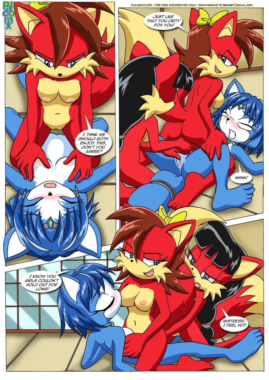 FoXXXes (Star Fox , Sonic the Hedgehog) [Palcomix] - 1 . FoXXXes - Chapter 1 (Star Fox , Sonic the Hedgehog) [Palcomix] - Page 9