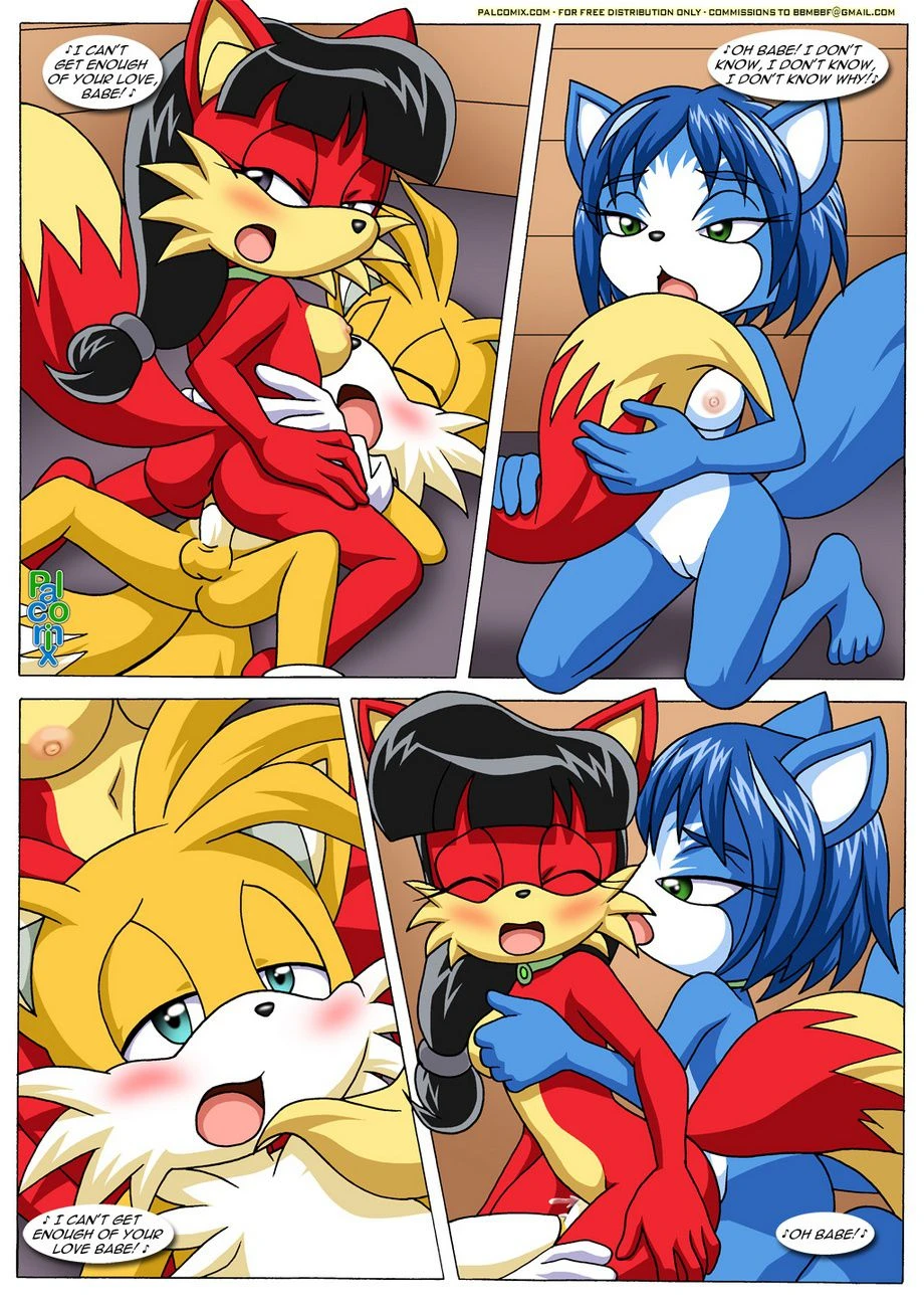 FoXXXes (Star Fox , Sonic the Hedgehog) [Palcomix] - 1 . FoXXXes - Chapter 1 (Star Fox , Sonic the Hedgehog) [Palcomix] - Page 32