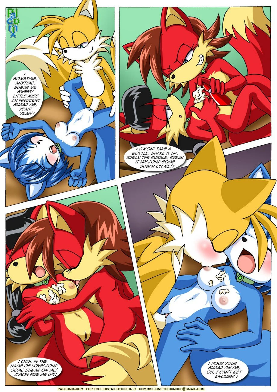FoXXXes (Star Fox , Sonic the Hedgehog) [Palcomix] - 1 . FoXXXes - Chapter 1 (Star Fox , Sonic the Hedgehog) [Palcomix] - Page 35