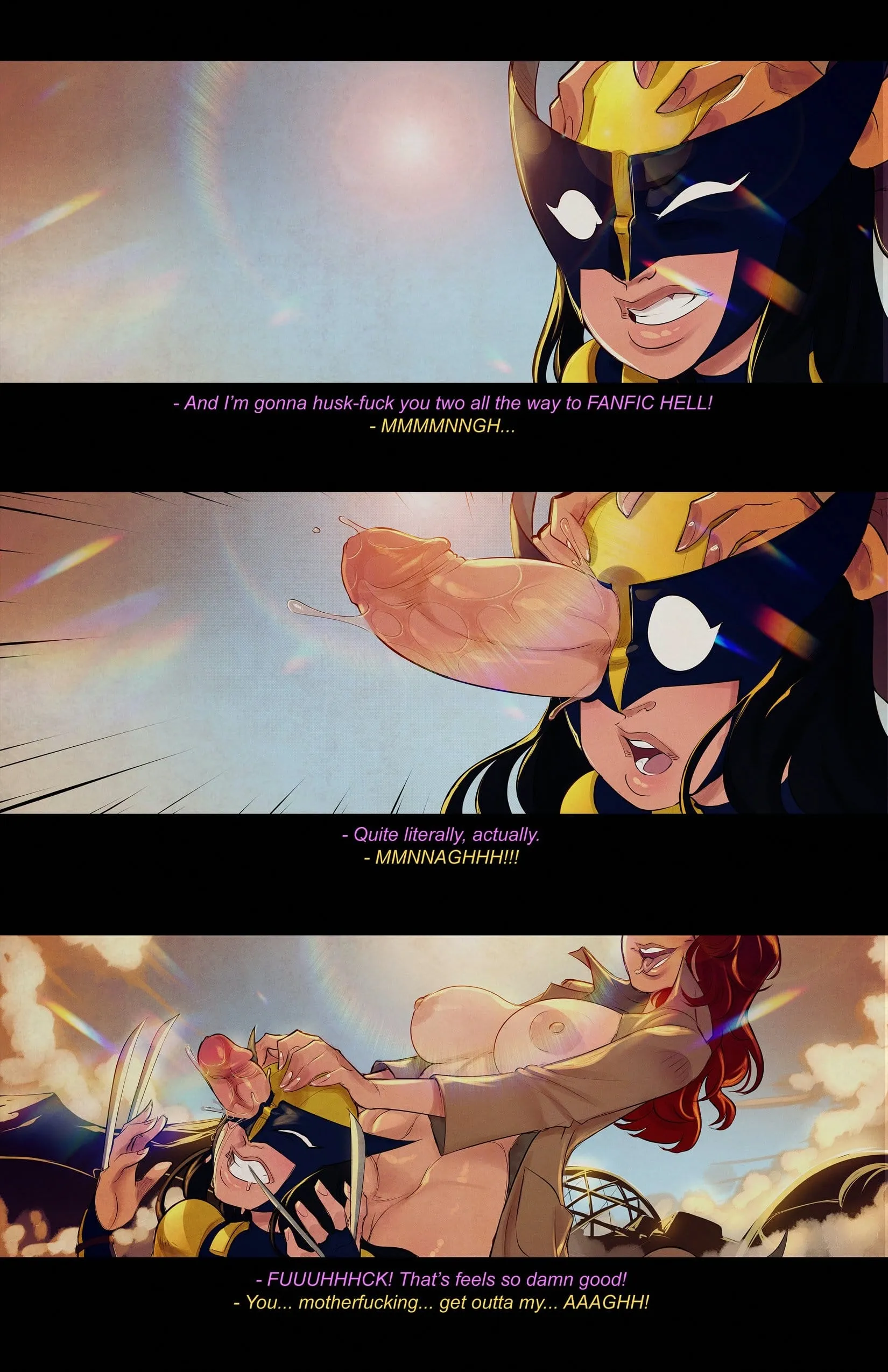 Lady Deadpool and Wolverine Lady [Tracy Scops] - 1 . Lady Deadpool and Wolverine Lady - Page 8