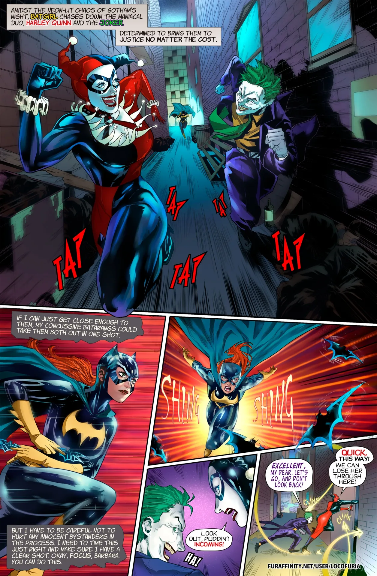 The joke’s on Batgirl [Locofuria] - The joke's on Batgirl - Page 4