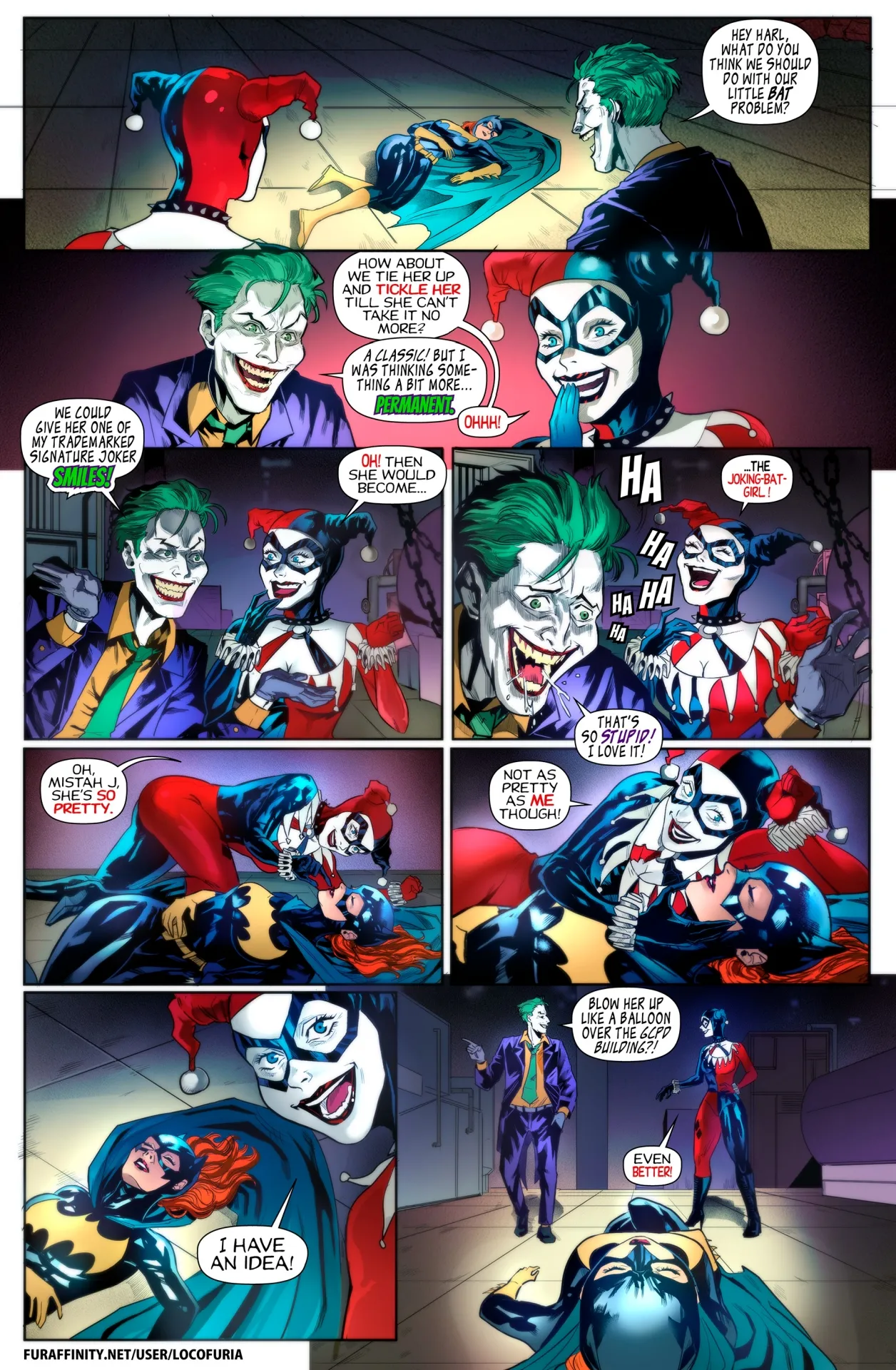 The joke’s on Batgirl [Locofuria] - The joke's on Batgirl - Page 7