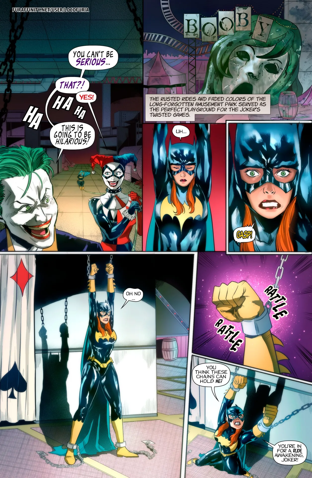 The joke’s on Batgirl [Locofuria] - The joke's on Batgirl - Page 8