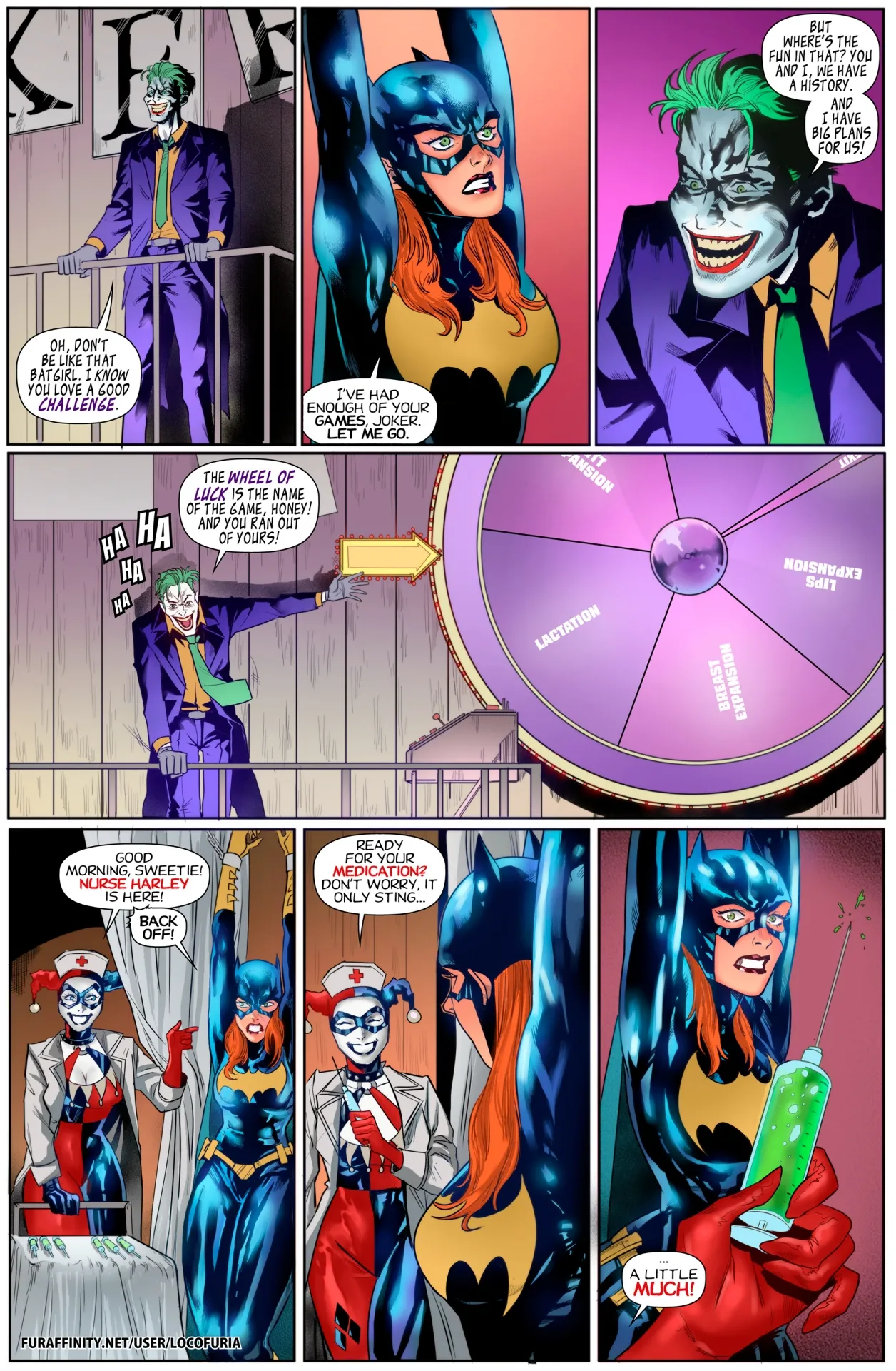 The joke’s on Batgirl [Locofuria] - The joke's on Batgirl - Page 9