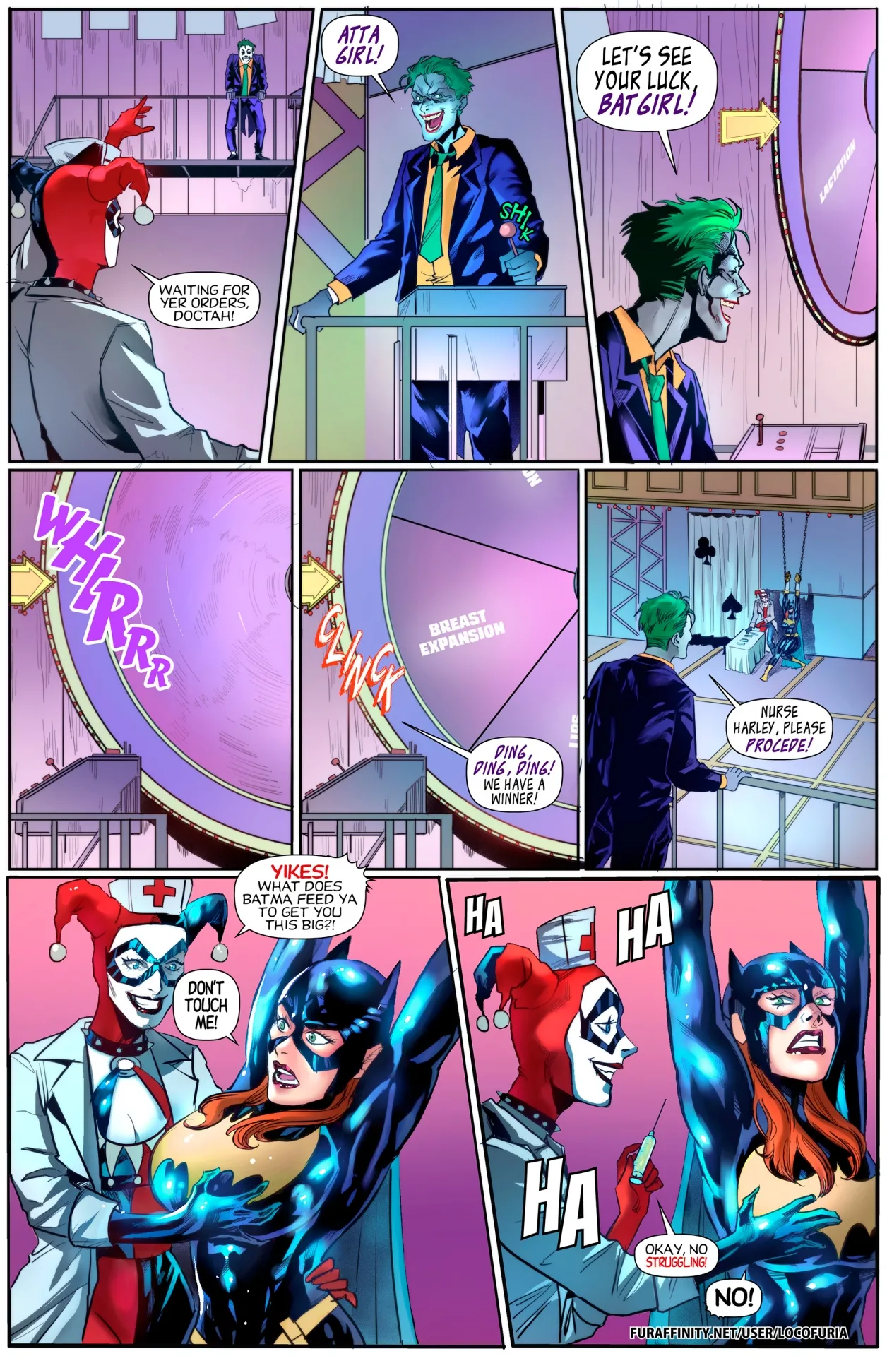 The joke’s on Batgirl [Locofuria] - The joke's on Batgirl - Page 10