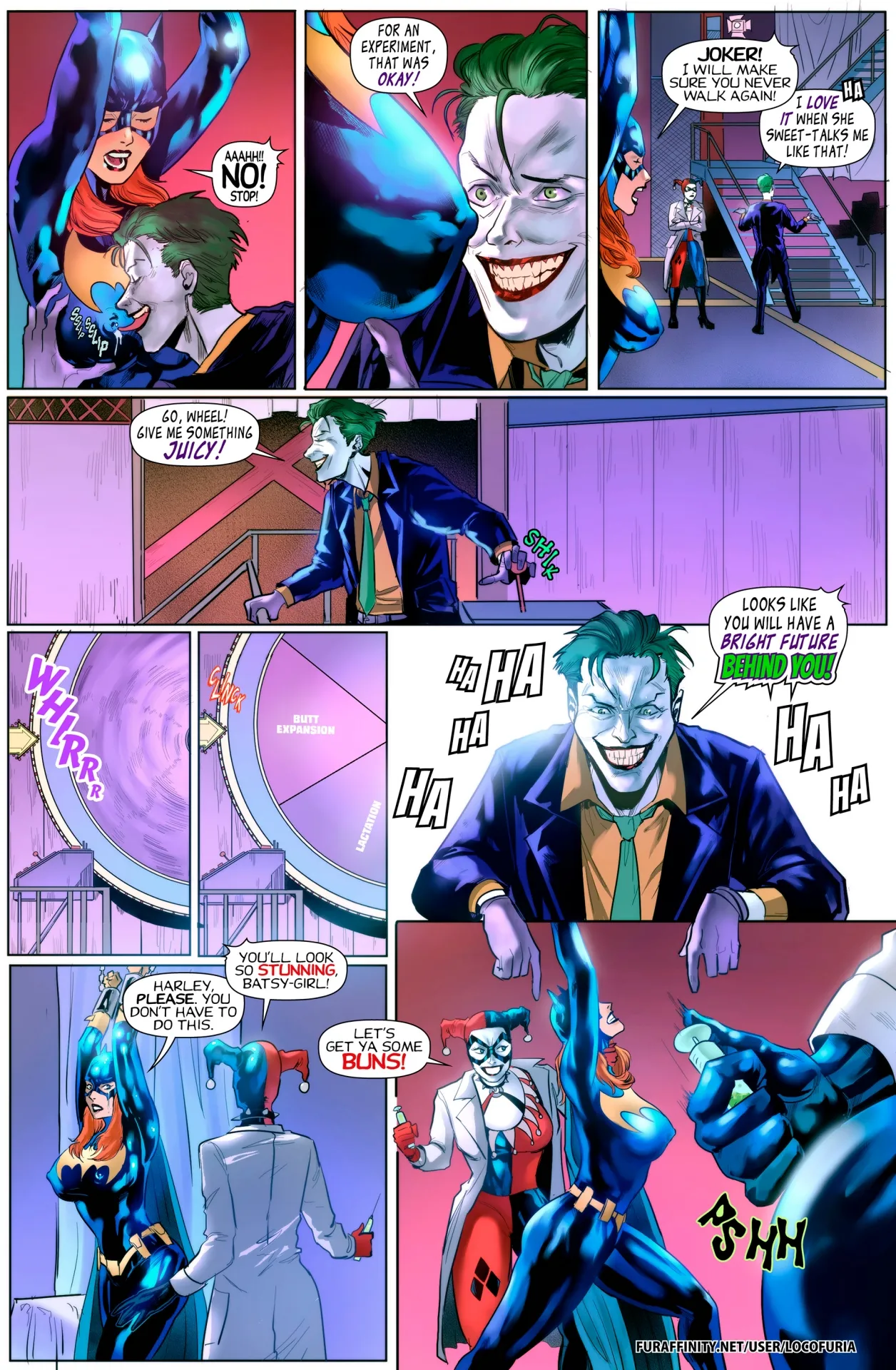 The joke’s on Batgirl [Locofuria] - The joke's on Batgirl - Page 14
