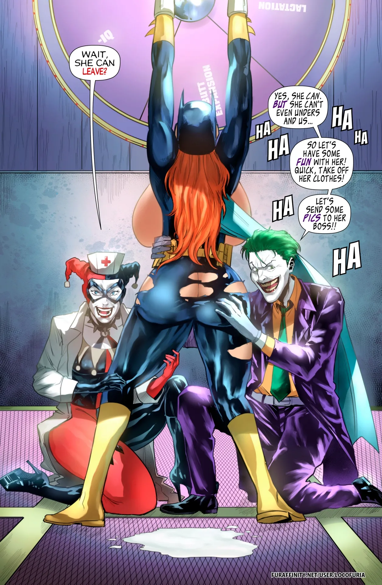 The joke’s on Batgirl [Locofuria] - The joke's on Batgirl - Page 27