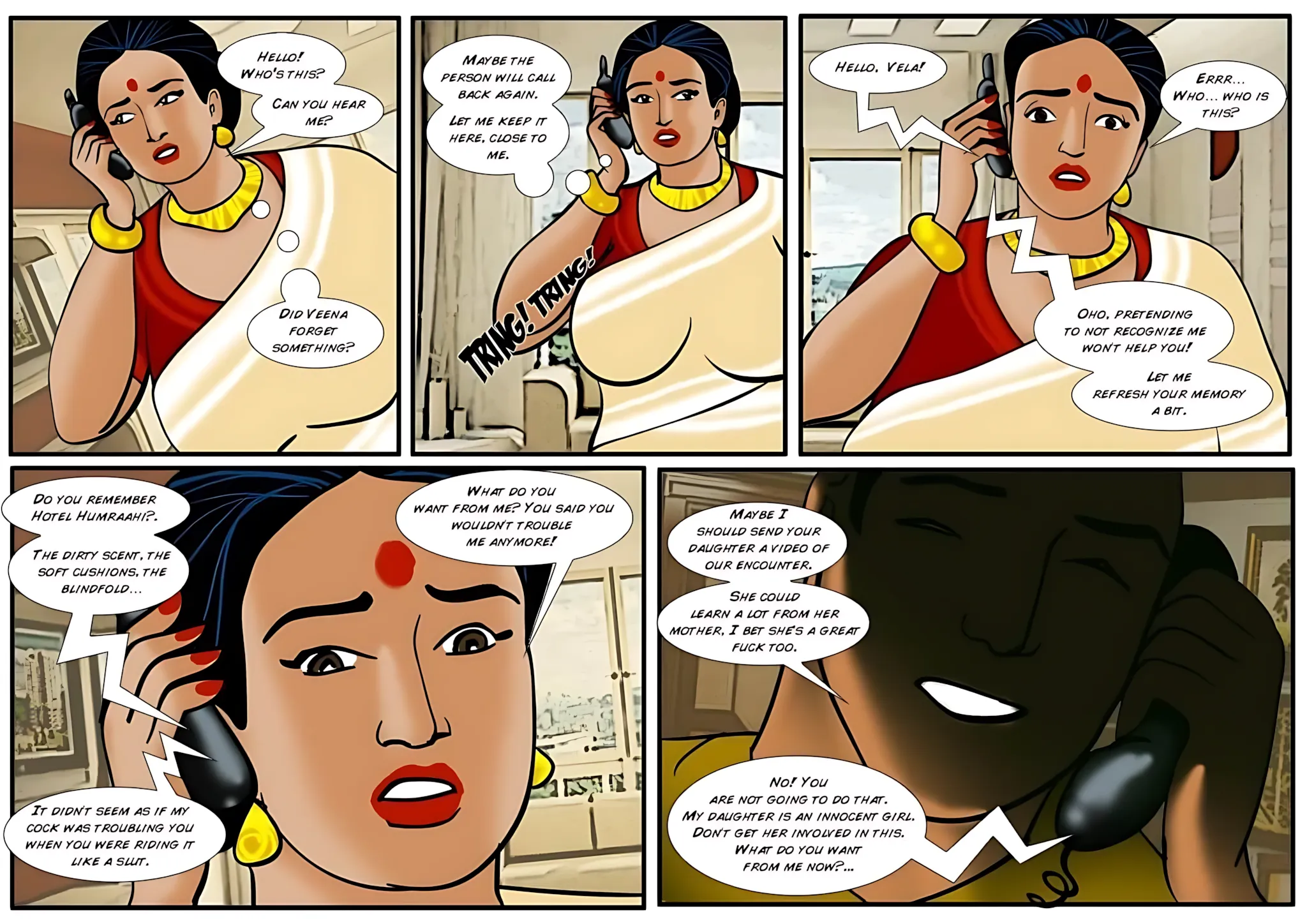 Velamma All Episodes Comics - 16 . Velamma - Episode 16 - Unwanted Gifts - Page 5