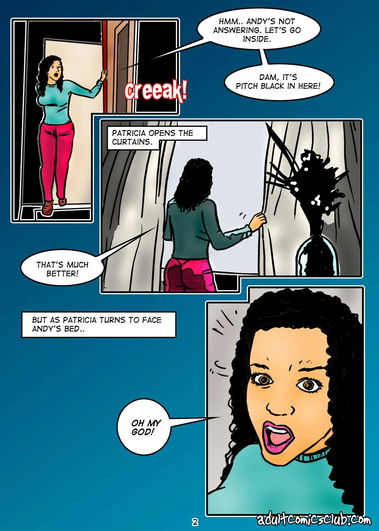 Patricia And Her Stepson [AdultComicsClub] - 1 . Patricia And Her Stepson - [AdultComicsClub] - Page 2