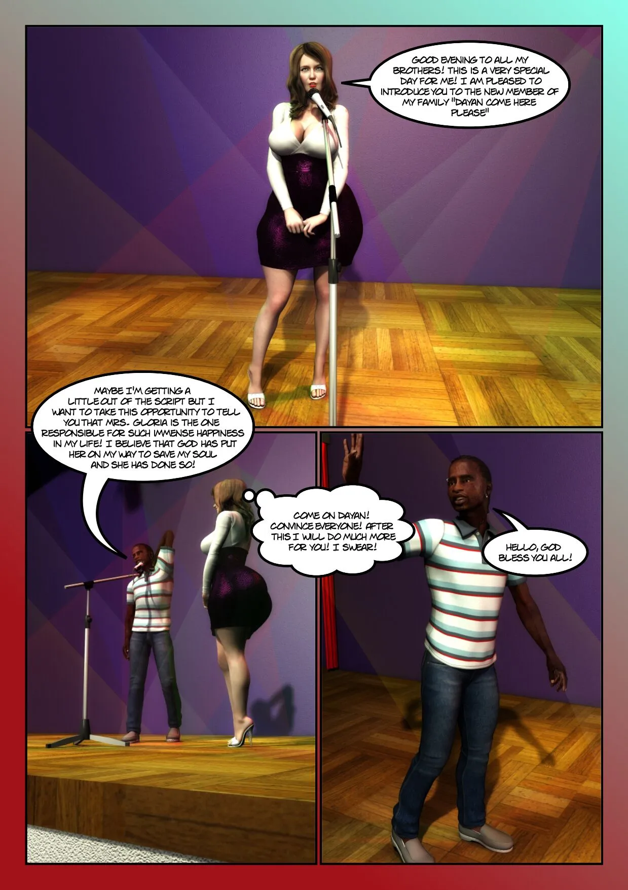The Preacher’s Wife [Moiarte3D] - 6 . The Preacher's Wife - Chapter 6 - Page 8