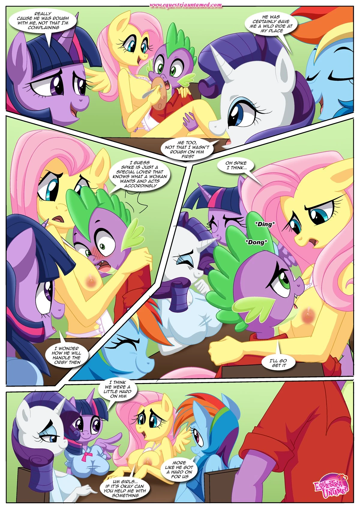 Spike’s Harem (My Little Pony – Friendship Is Magic) [PalComix] - 6 . An Apple’s Core Is Always Hardcore - Chapter 6 (My Little Pony - Friendship Is Magic) [PalComix] - Page 12