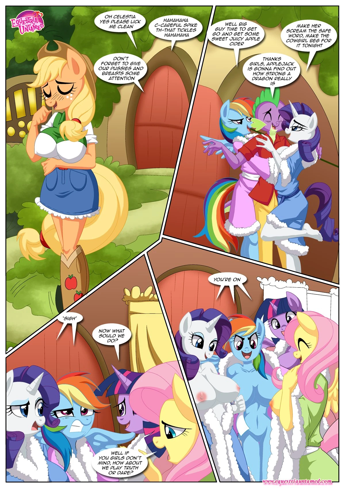 Spike’s Harem (My Little Pony – Friendship Is Magic) [PalComix] - 6 . An Apple’s Core Is Always Hardcore - Chapter 6 (My Little Pony - Friendship Is Magic) [PalComix] - Page 16